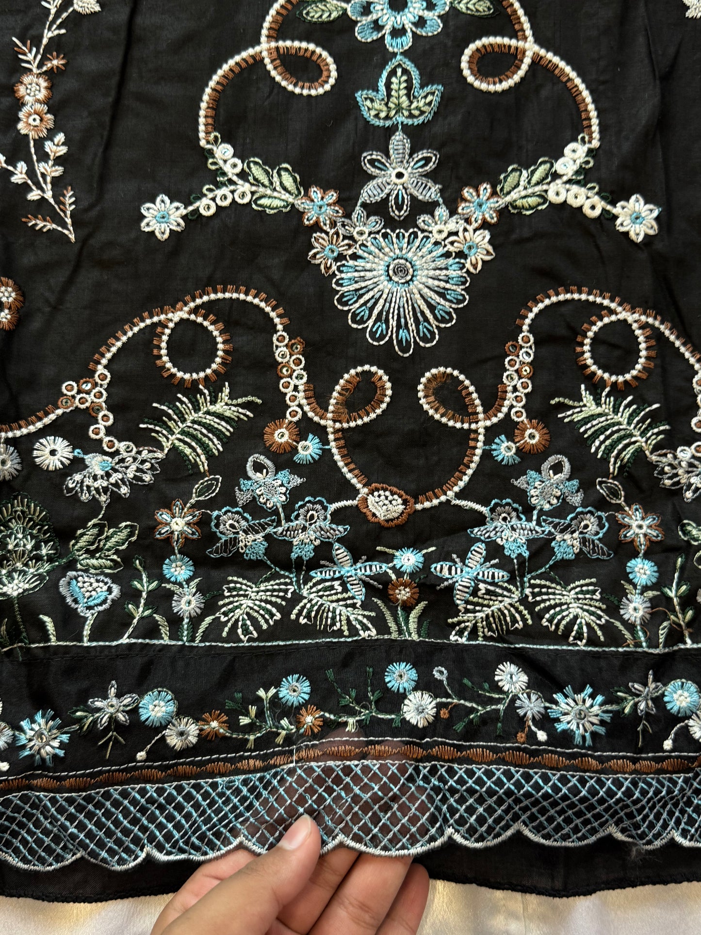 OMBRE COTTON  PATCH SUIT 6 Q