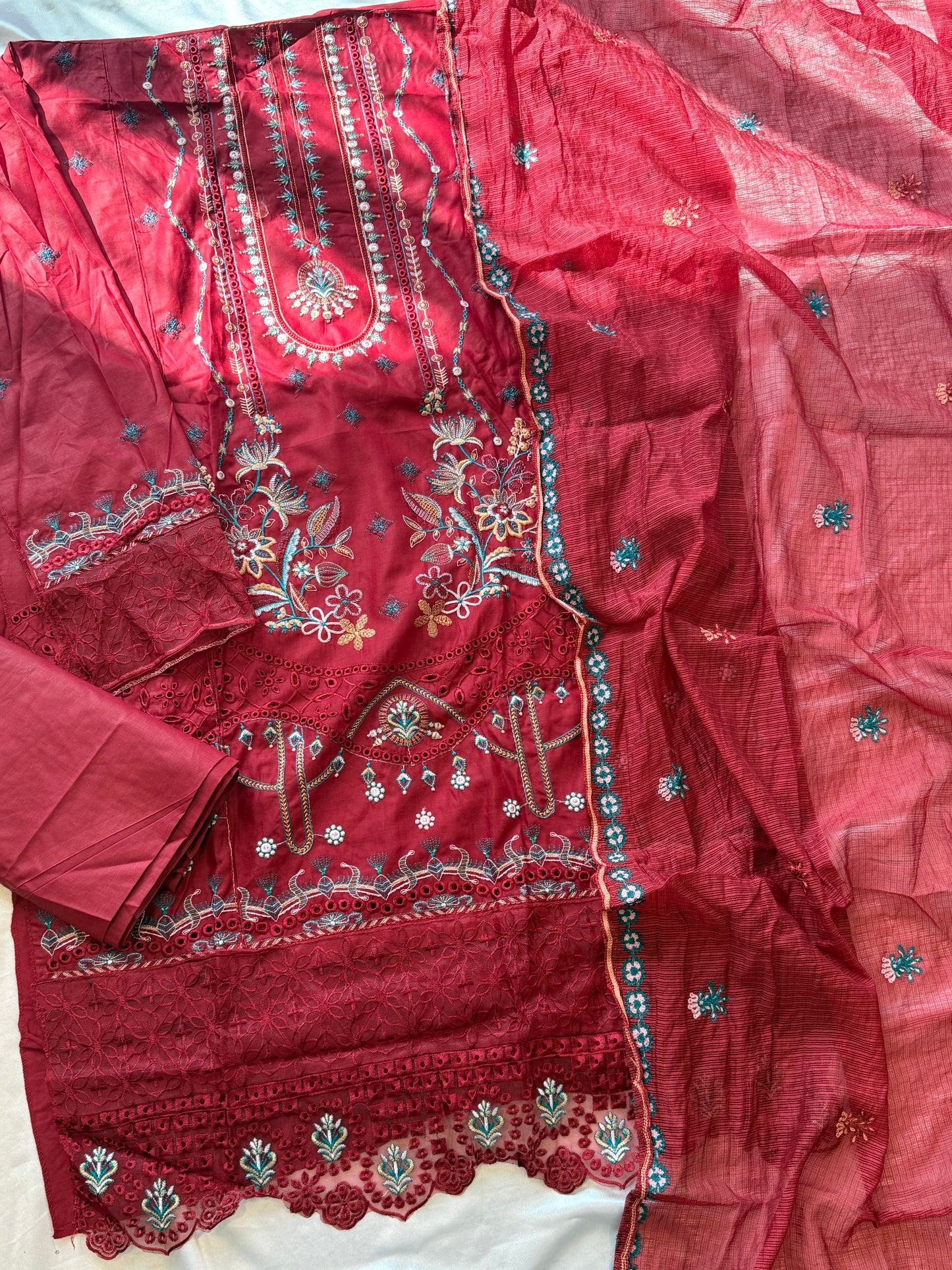 OMBRE COTTON  PATCH SUIT 3 Q