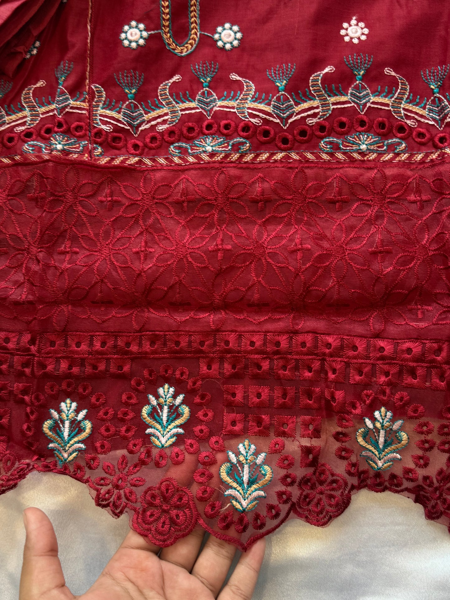 OMBRE COTTON  PATCH SUIT 3 Q