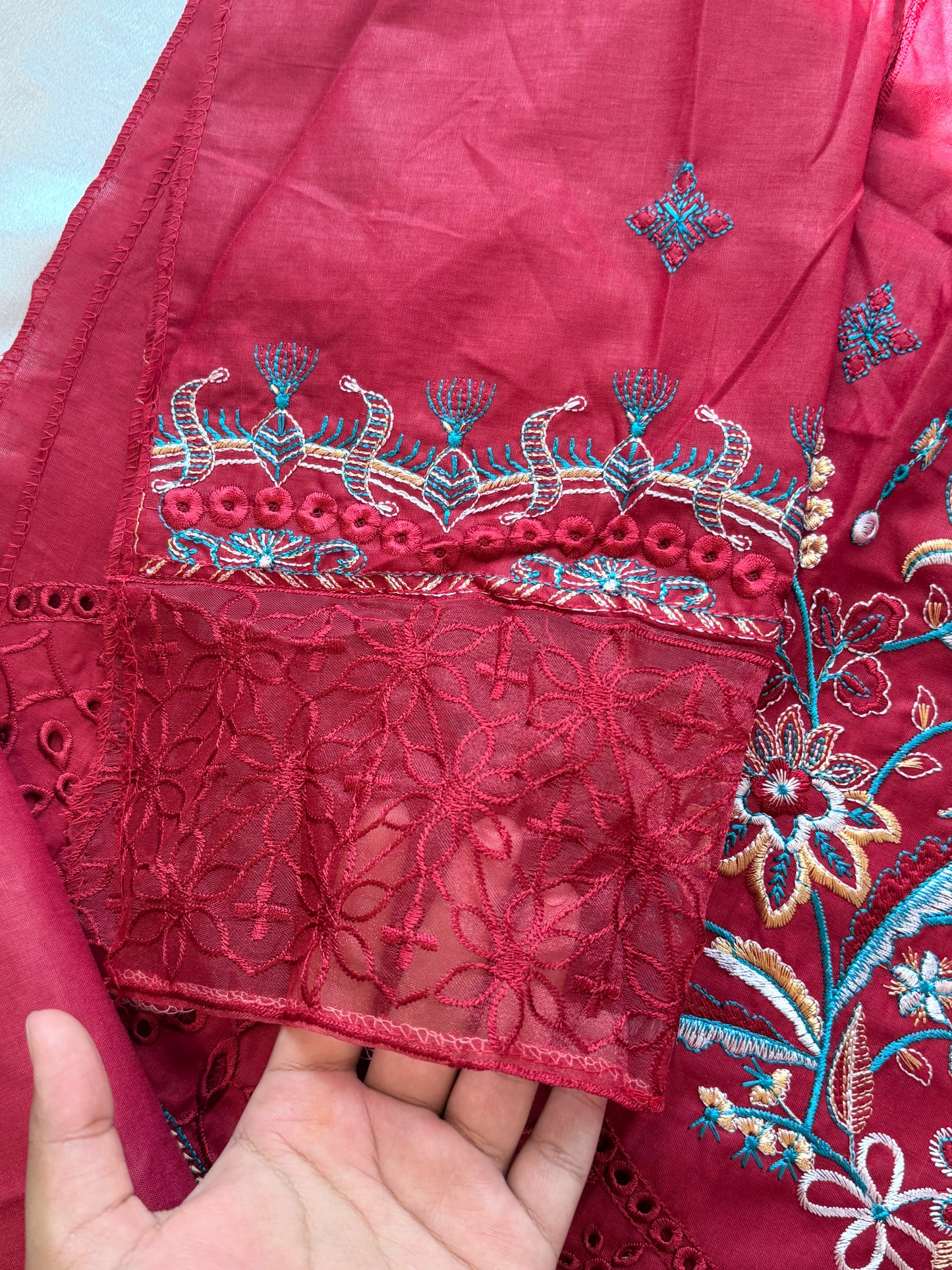 OMBRE COTTON  PATCH SUIT 3 Q