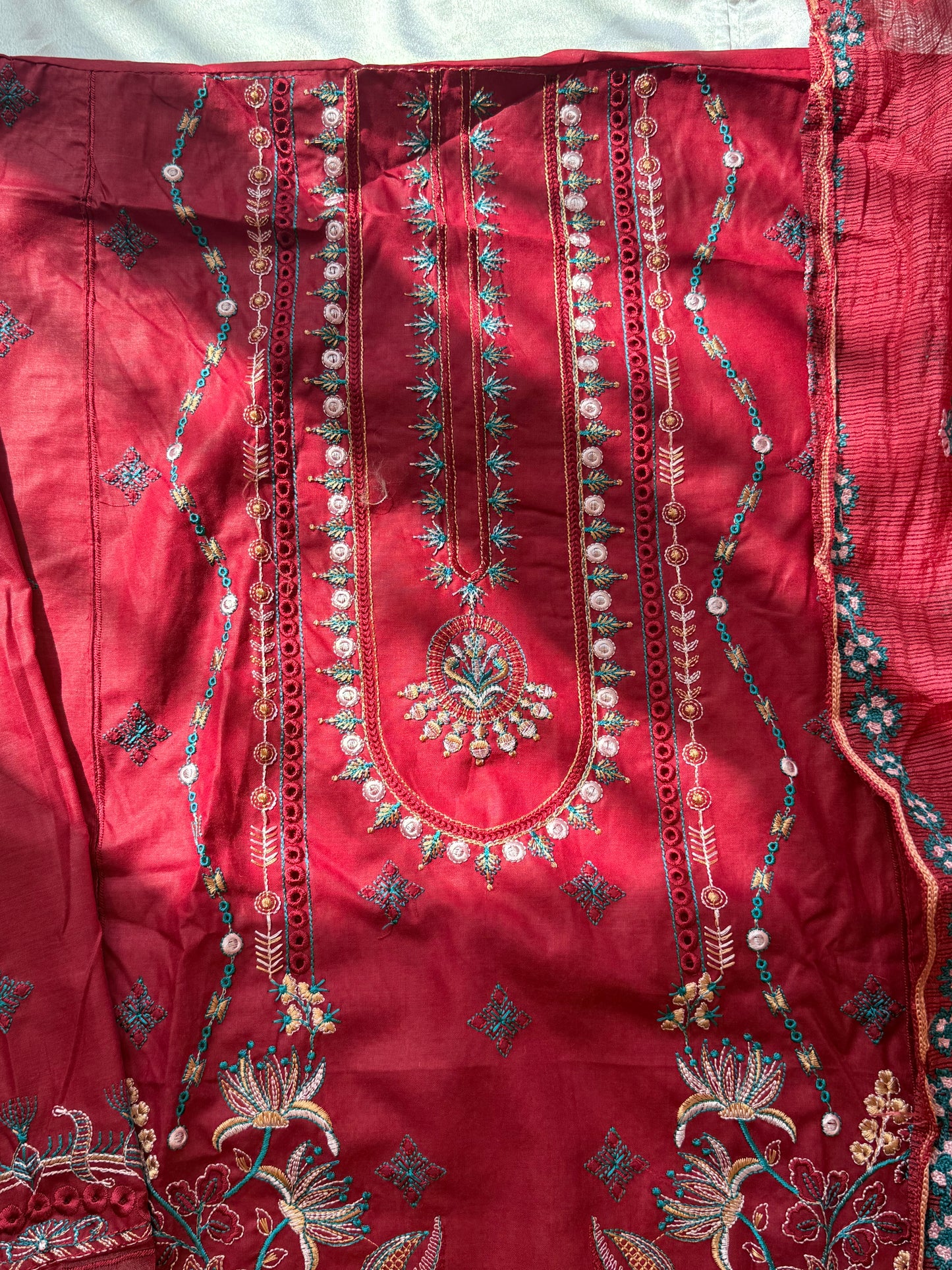 OMBRE COTTON  PATCH SUIT 3 Q