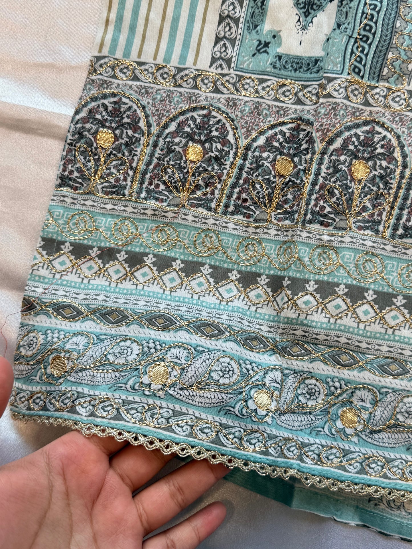 AARUSHI READYMADE BLUE SUIT 3 Q