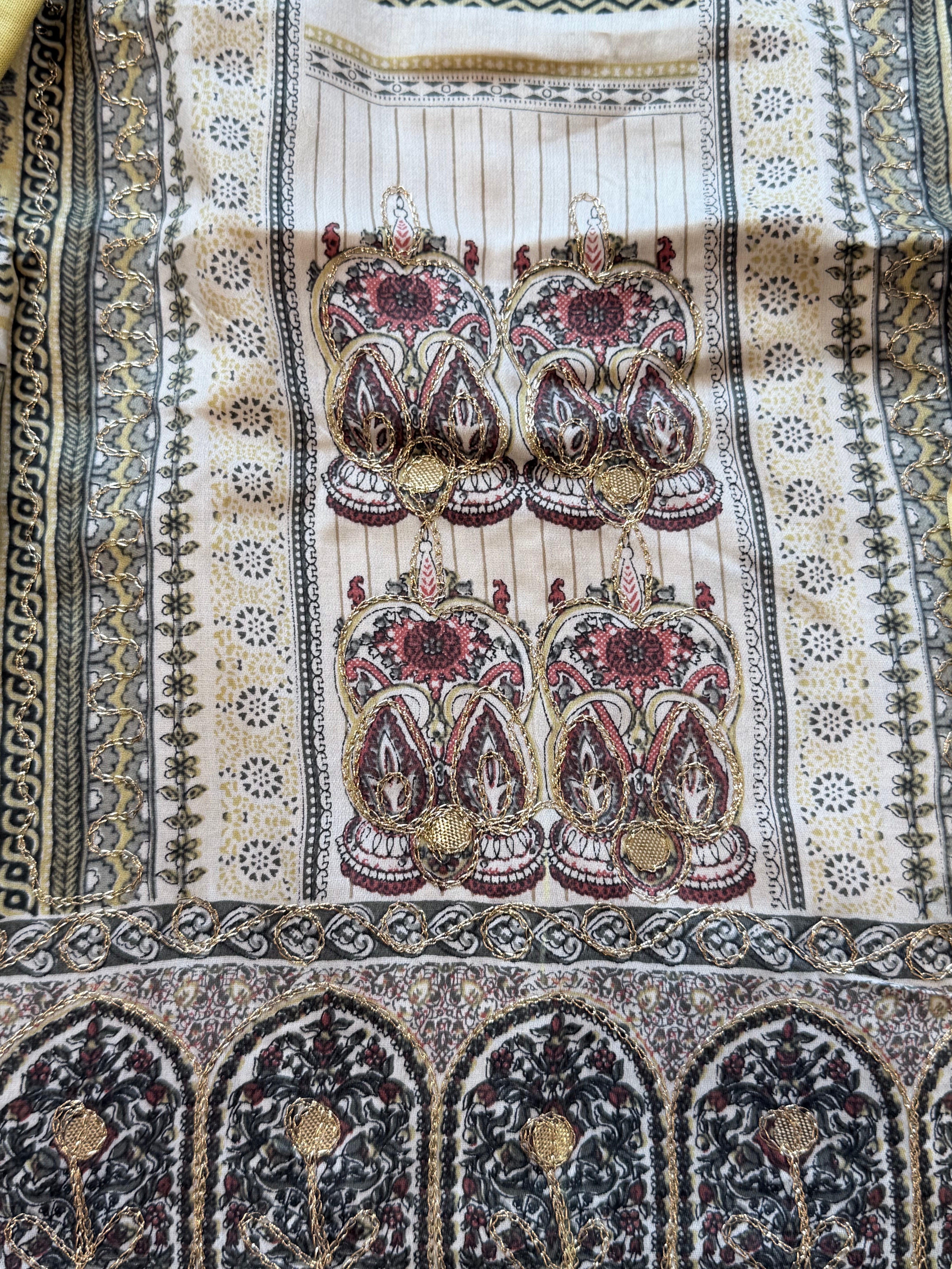 AARUSHI READYMADE YELLOW SUIT 4 Q