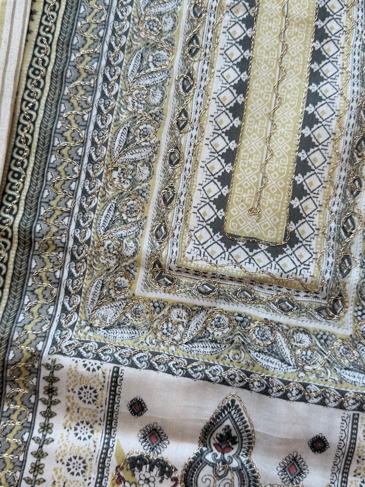 AARUSHI READYMADE YELLOW SUIT 4 Q