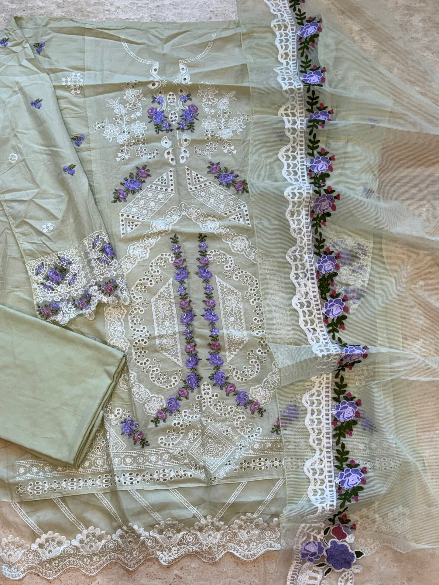 ELAF COTTON  PATCH SUIT Q