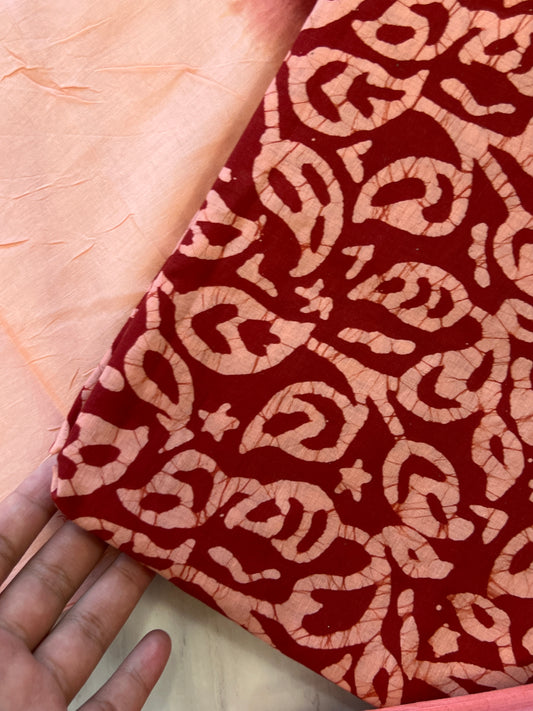 DOUBLE SHADE PURE COTTON BATIK SUIT 2