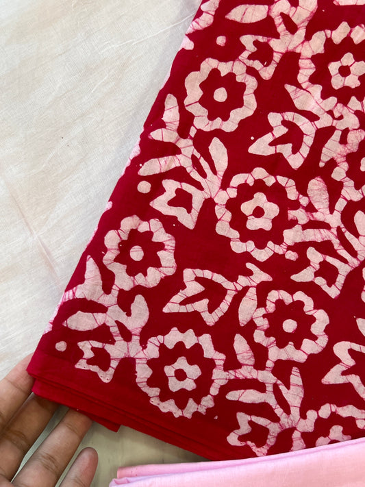 DOUBLE SHADE PURE COTTON BATIK SUIT 4