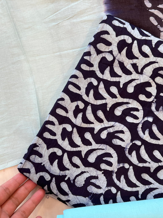 DOUBLE SHADE PURE COTTON BATIK SUIT 5