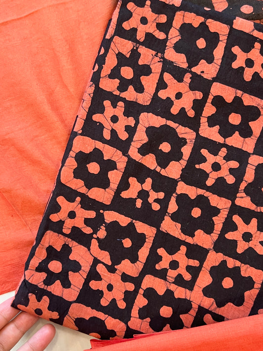 DOUBLE SHADE PURE COTTON BATIK SUIT 7