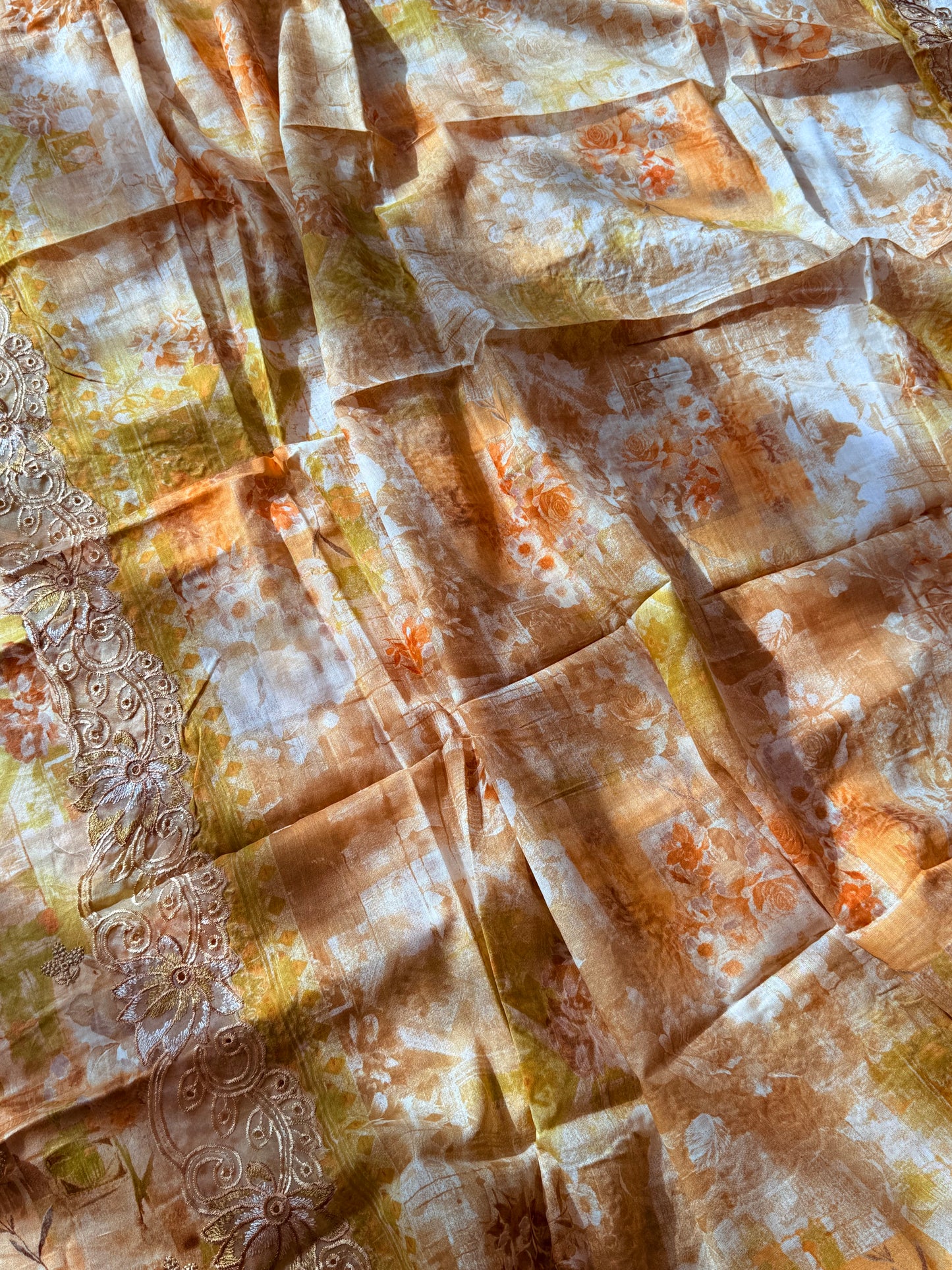 ROLEX PURE COTTON EMBROIDERY SUIT Q