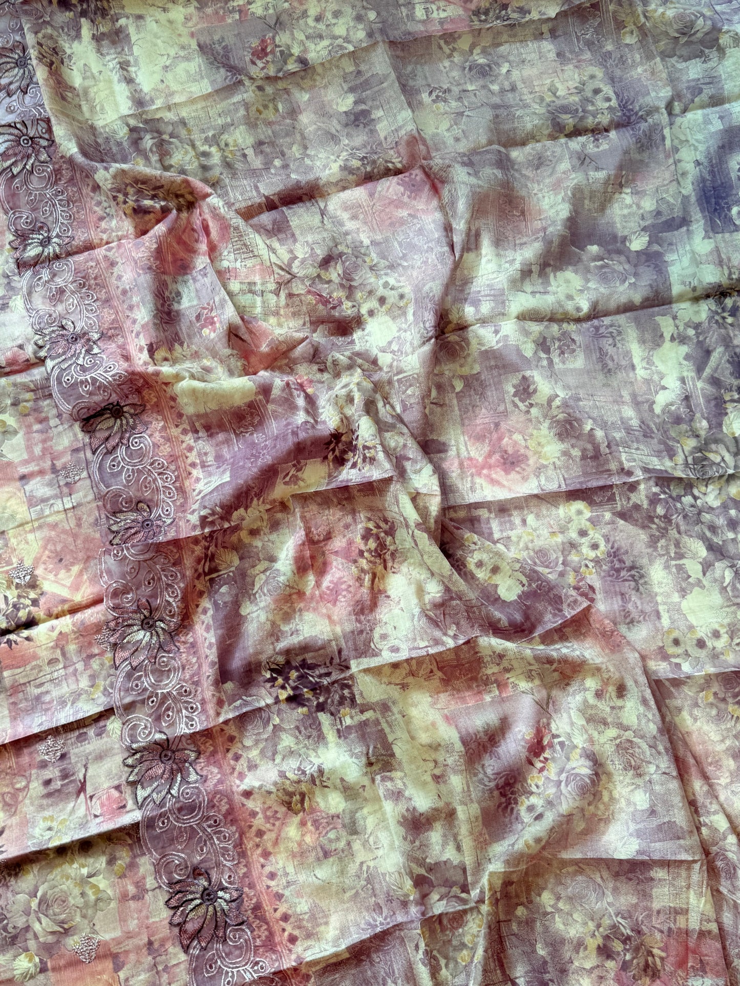 ROLEX PURE COTTON EMBROIDERY SUIT Q