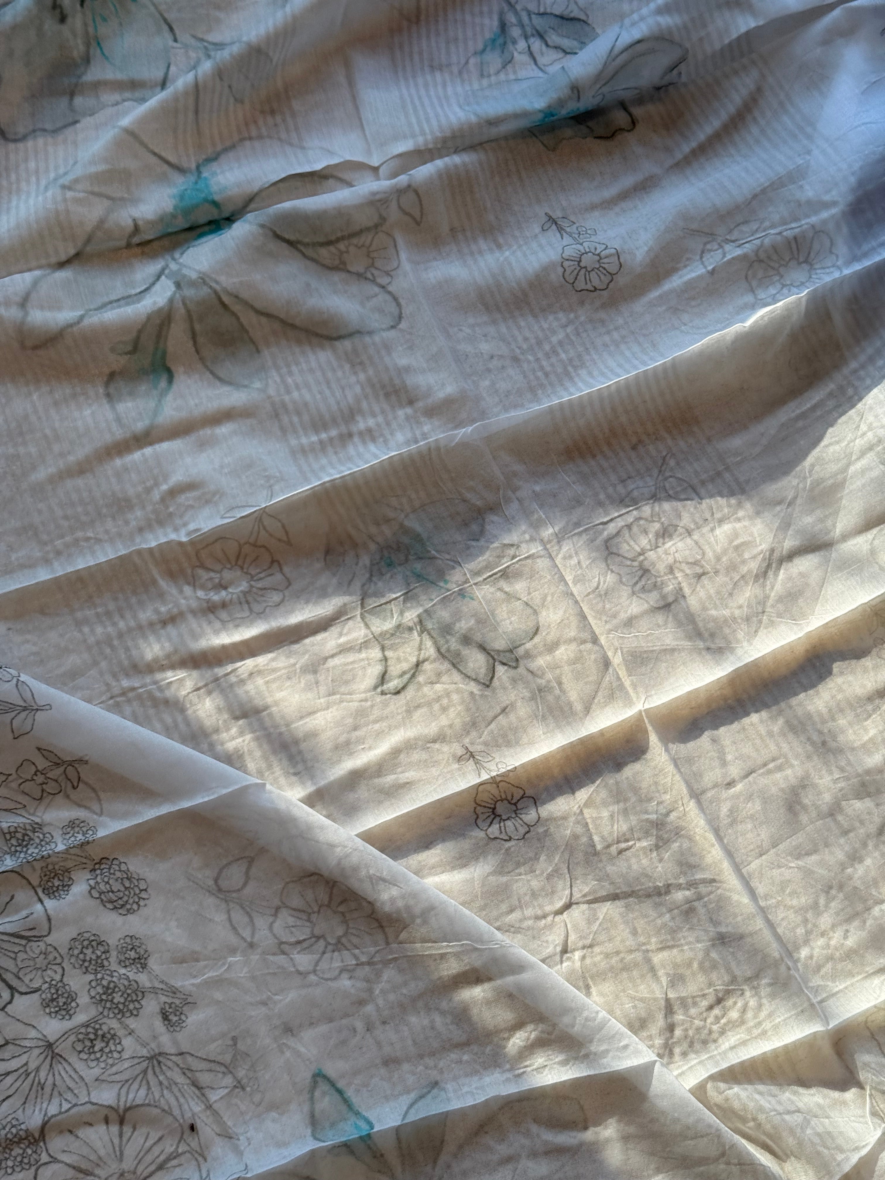 SAFIRAN LAWN READYMADE SUIT 5 Q