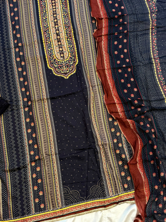 MAAYA LAWN EMBROIDERY SUIT 2 Q