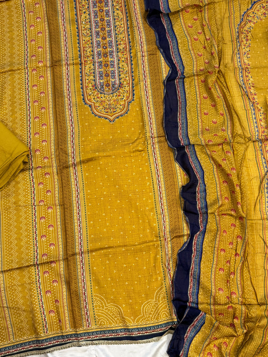 MAAYA LAWN EMBROIDERY SUIT 3 Q