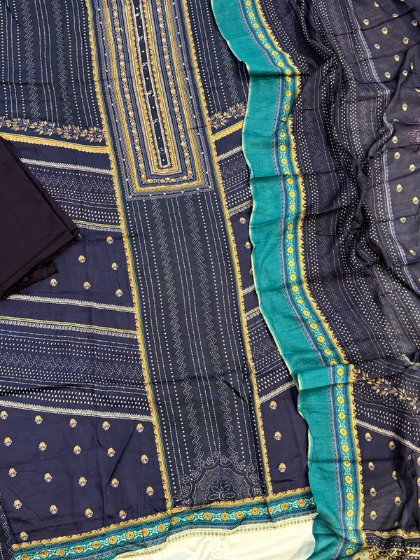 MAAYA LAWN EMBROIDERY SUIT 1 Q