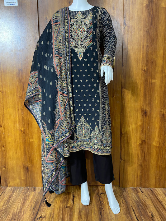 RAHI MUSLIN READYMADE SUIT Q