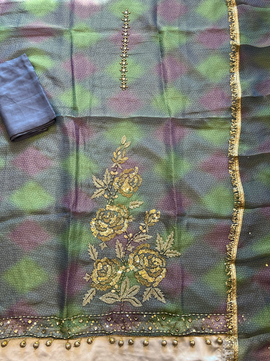 ZARQASH HAND EMBROIDERY SUIT 11