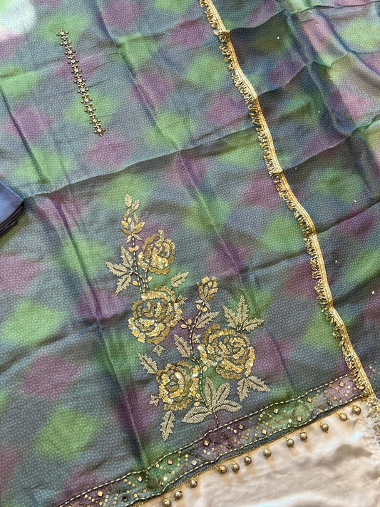 ZARQASH HAND EMBROIDERY SUIT 11