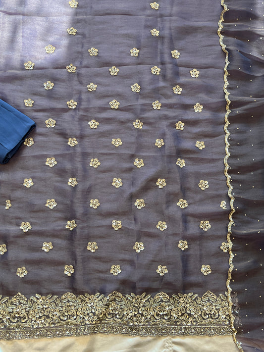 ZARQASH HAND EMBROIDERY SUIT 12