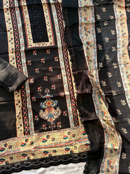 BAGH COTTON EMBROIDERY SUIT 2