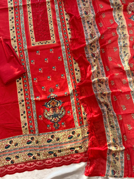 BAGH COTTON EMBROIDERY SUIT 4