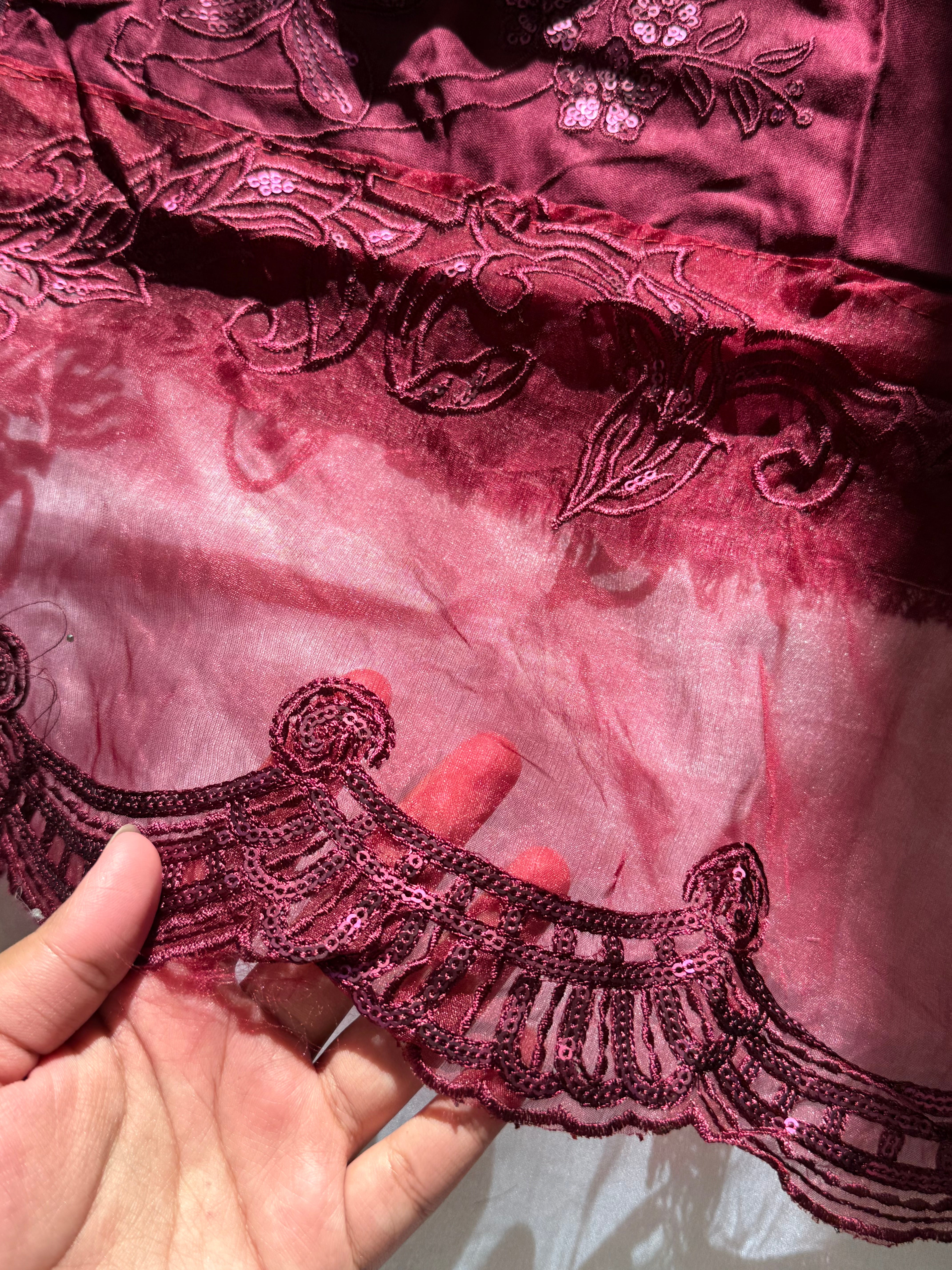 MARIA B RAYON EMBROIDERY SUIT 6 Q