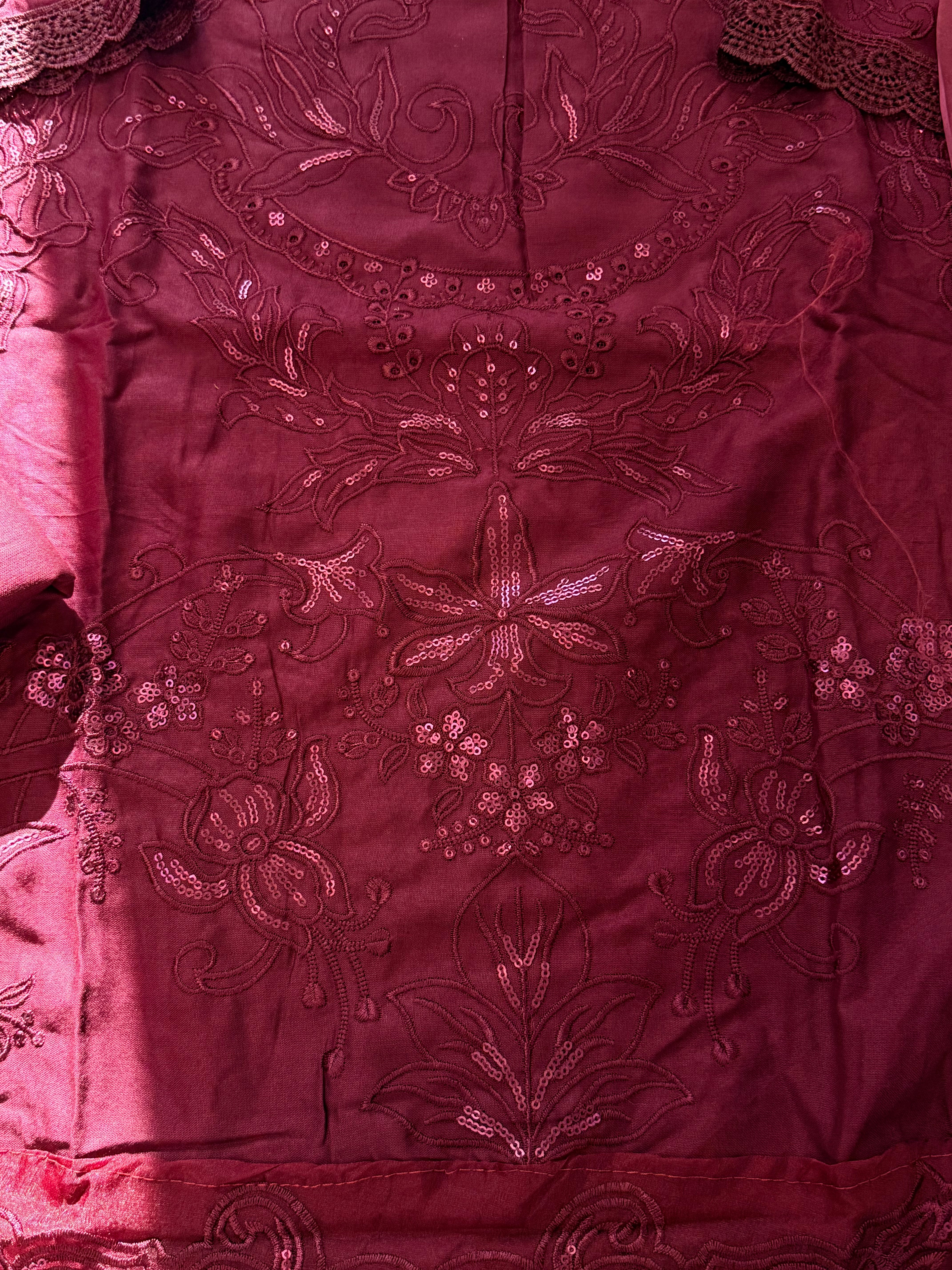 MARIA B RAYON EMBROIDERY SUIT 6 Q