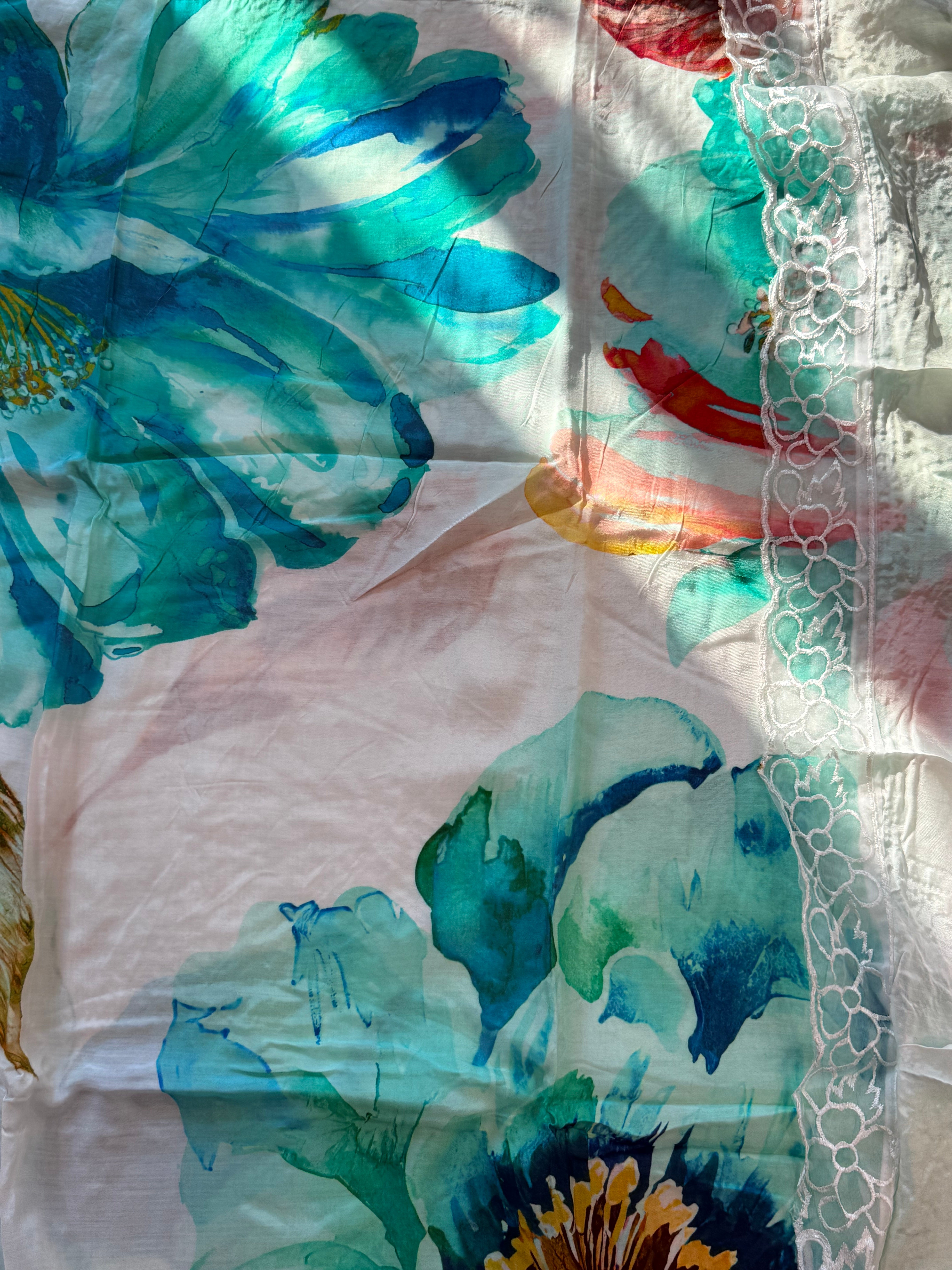 SHAHEEN PURE MUSLIN SUIT 1006 Q