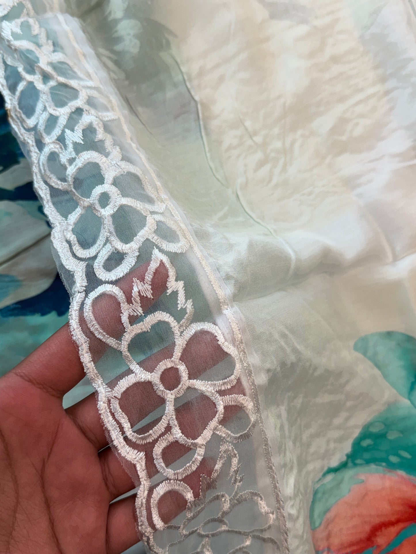 SHAHEEN PURE MSULIN SUIT 1006