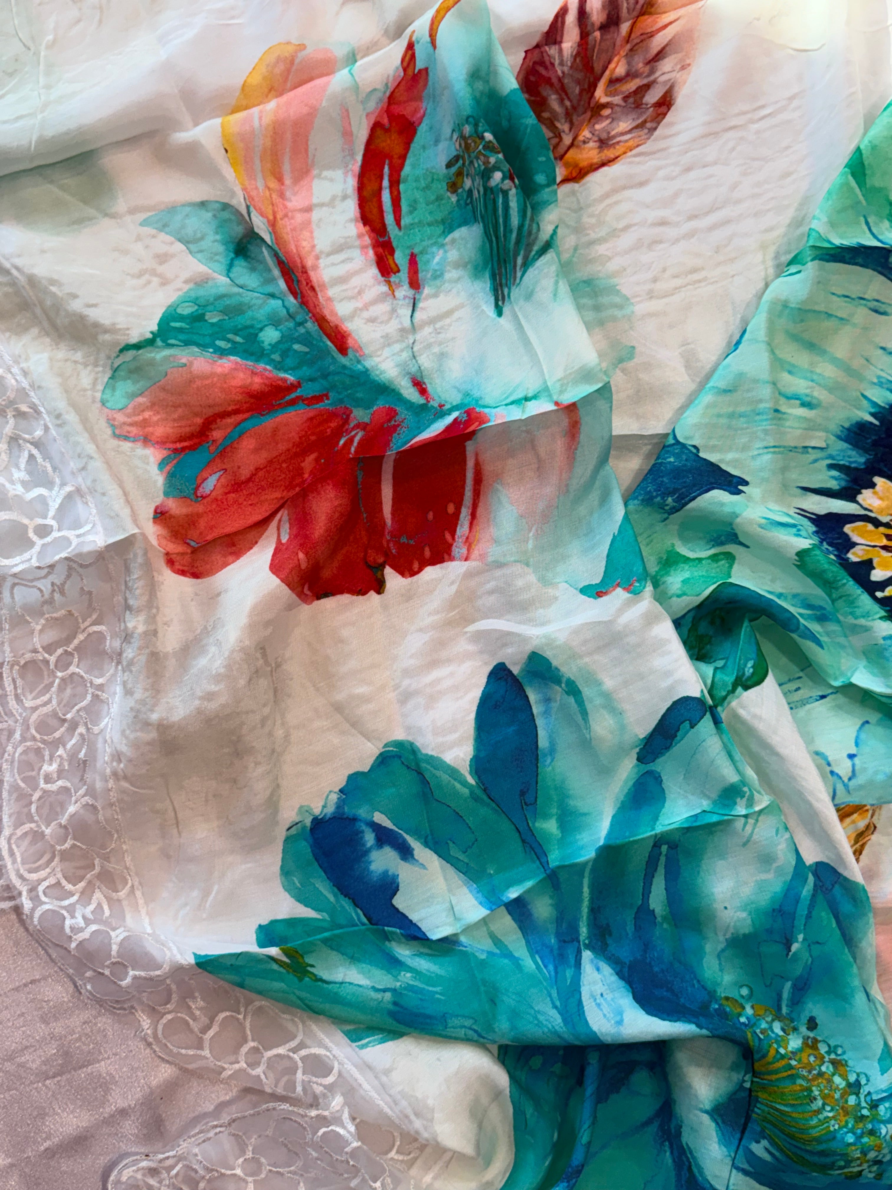 SHAHEEN PURE MUSLIN SUIT 1006 Q