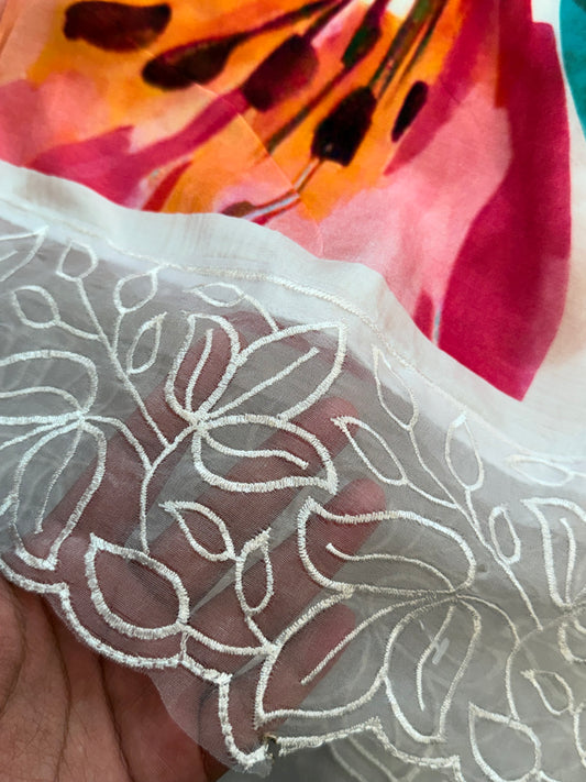 SHAHEEN PURE MSULIN SUIT 1005 Q