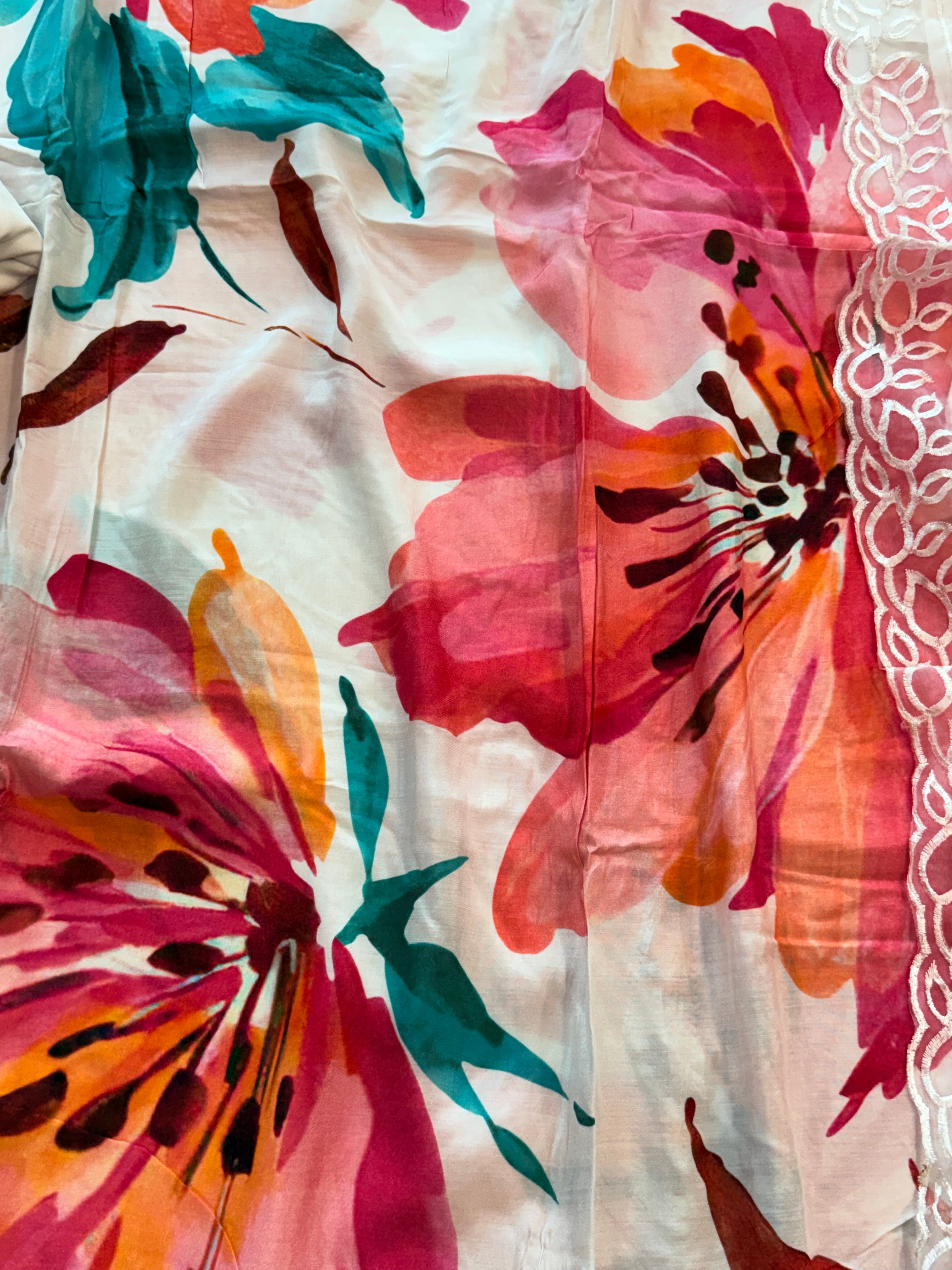 SHAHEEN PURE MUSLIN SUIT 1005 Q