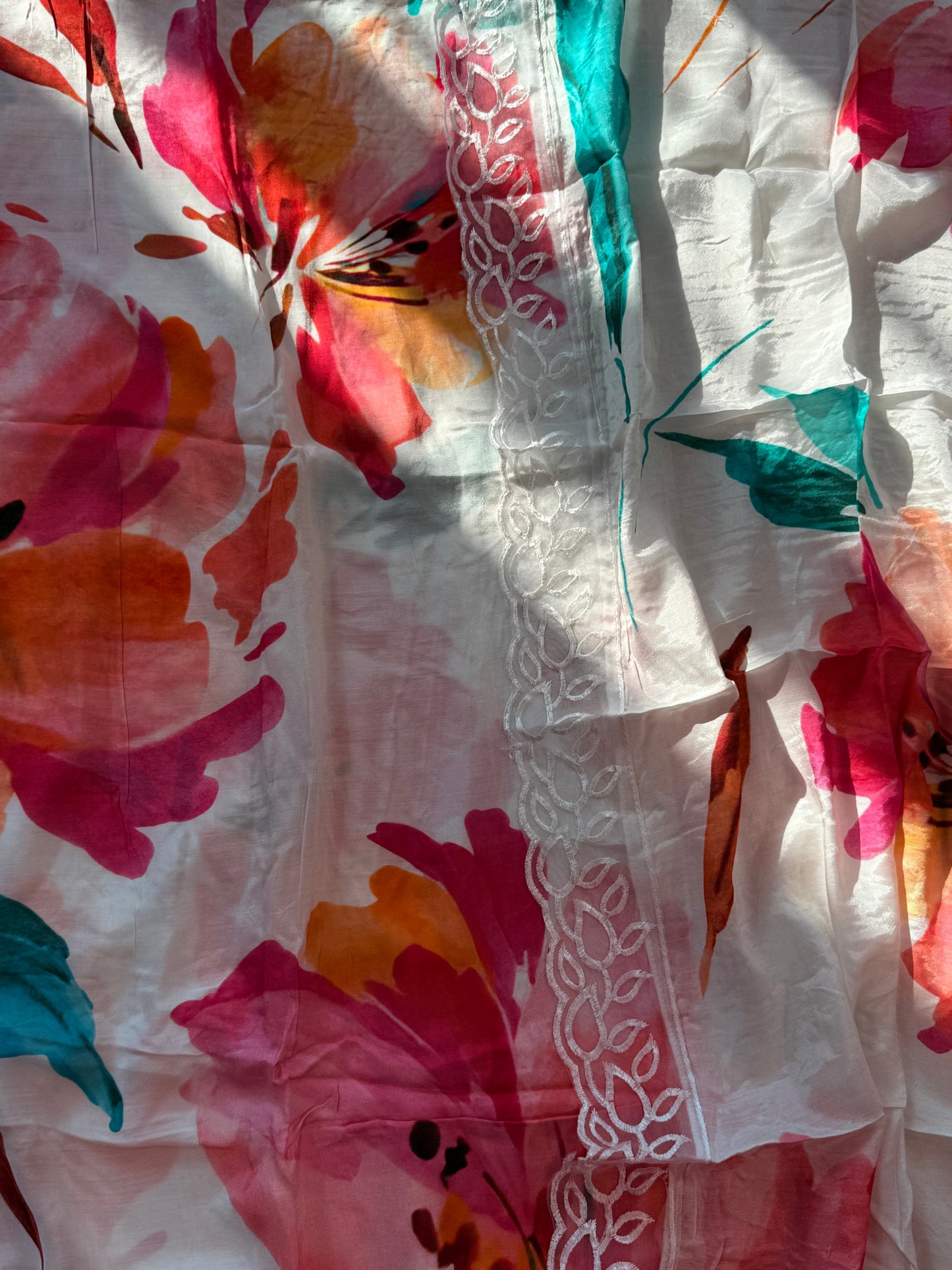 SHAHEEN PURE MSULIN SUIT 1005 Q