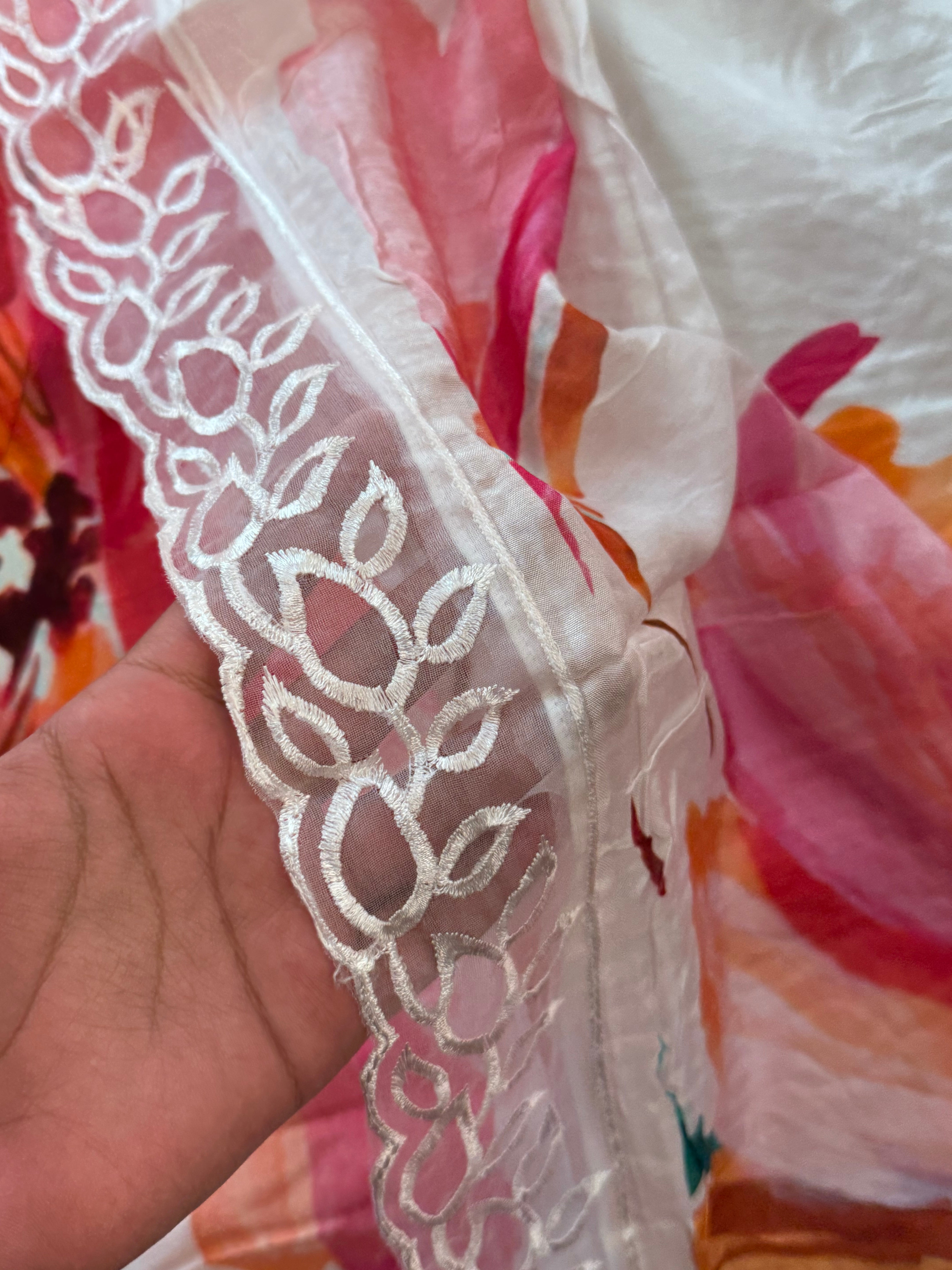 SHAHEEN PURE MUSLIN SUIT 1005 Q