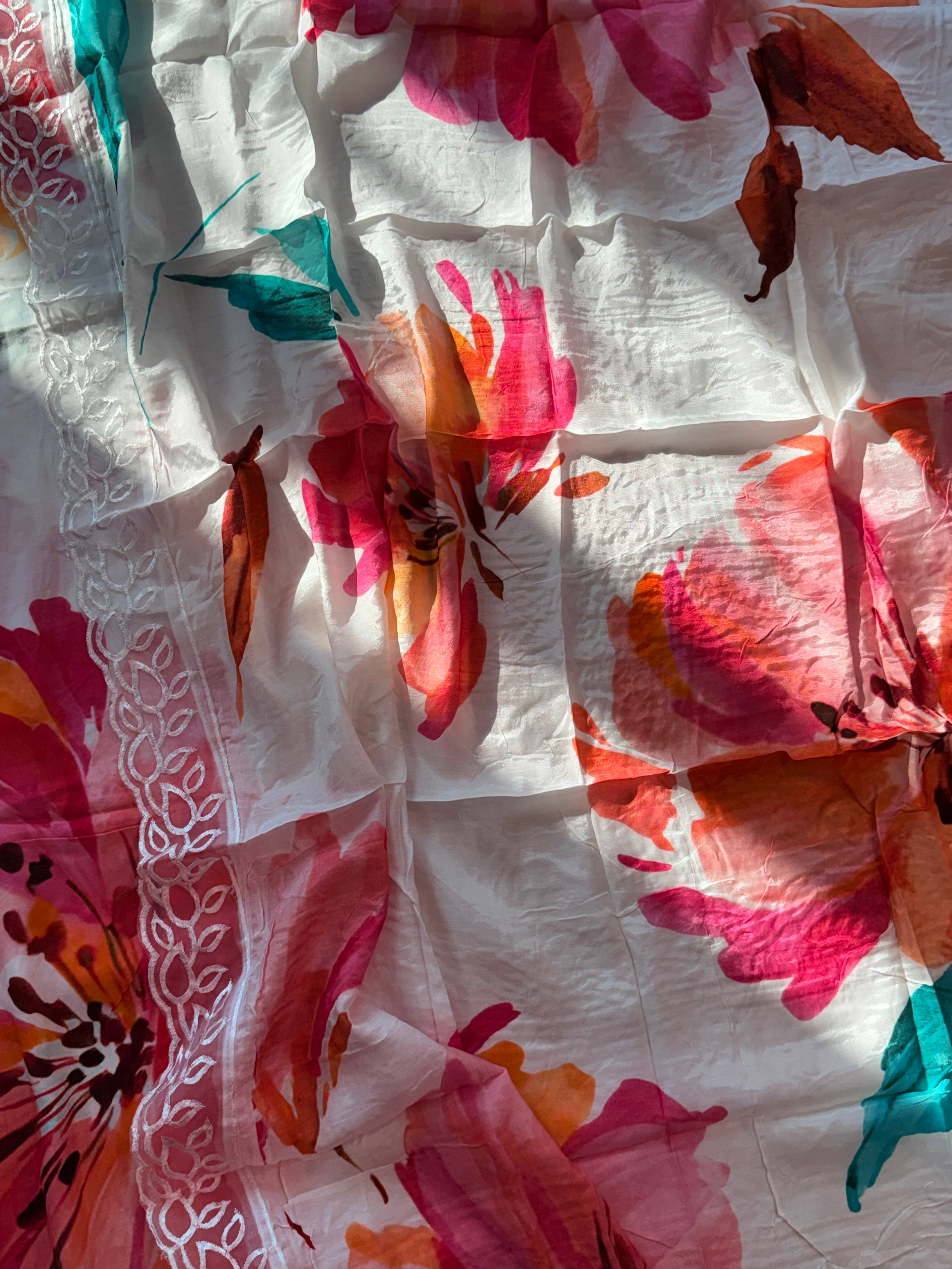 SHAHEEN PURE MUSLIN SUIT 1005 Q