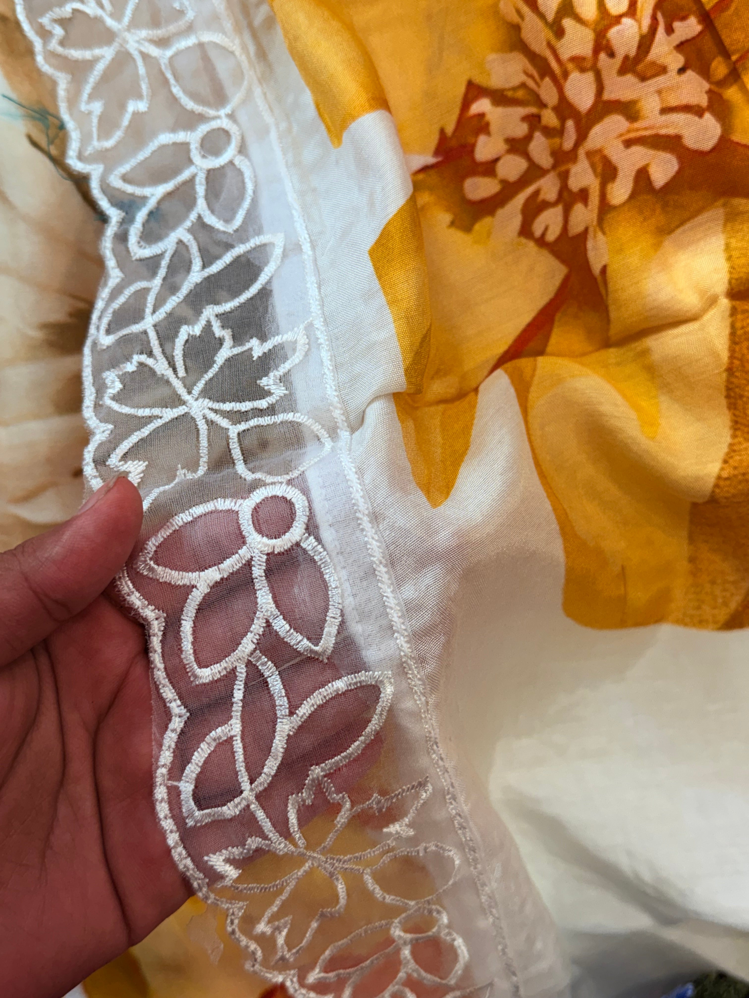 SHAHEEN PURE MUSLIN SUIT 1003 Q