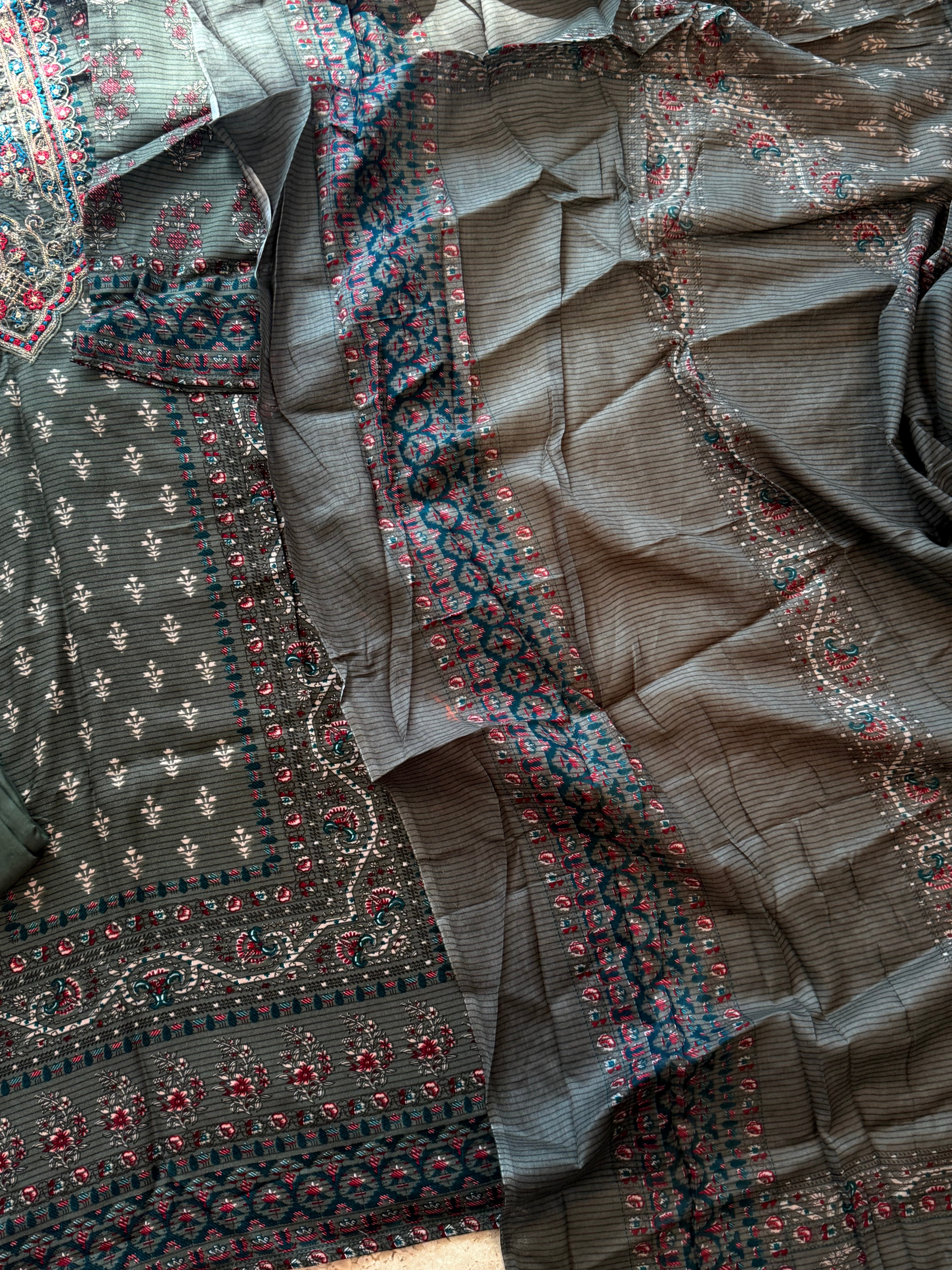 NIZAAM COTTON READYMADE SUIT 4 Q