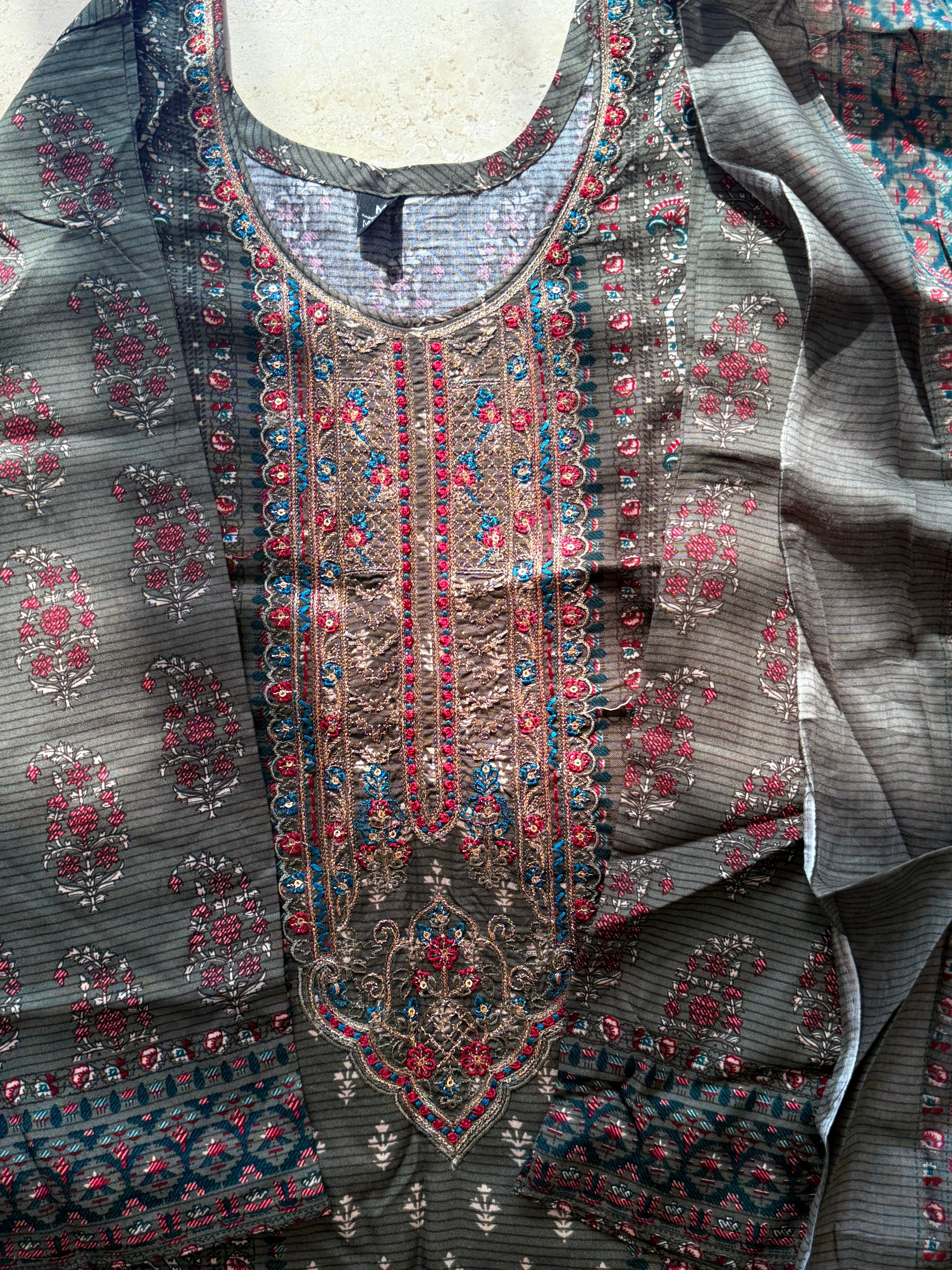 NIZAAM COTTON READYMADE SUIT 4 Q