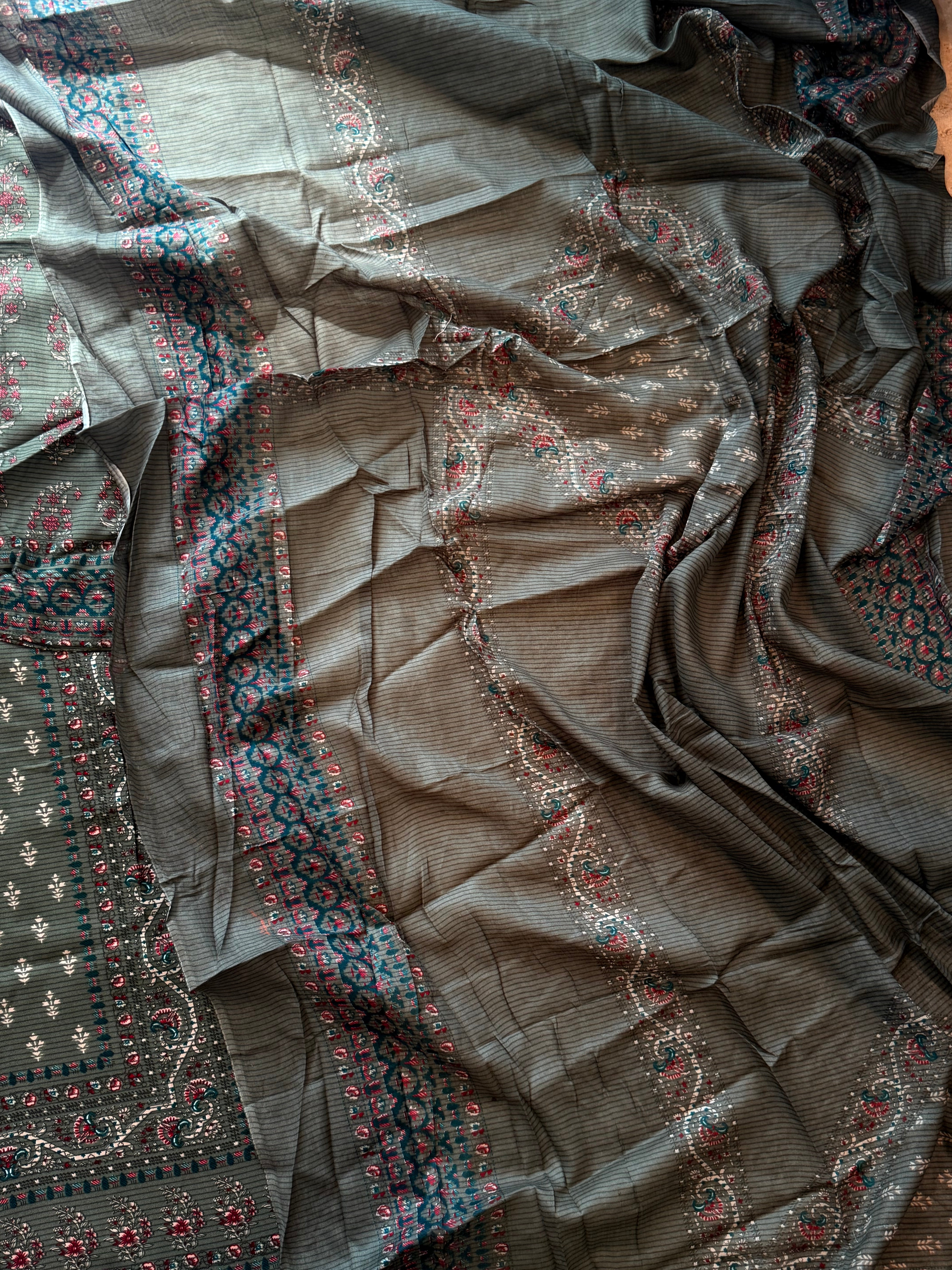 NIZAAM COTTON READYMADE SUIT 4 Q