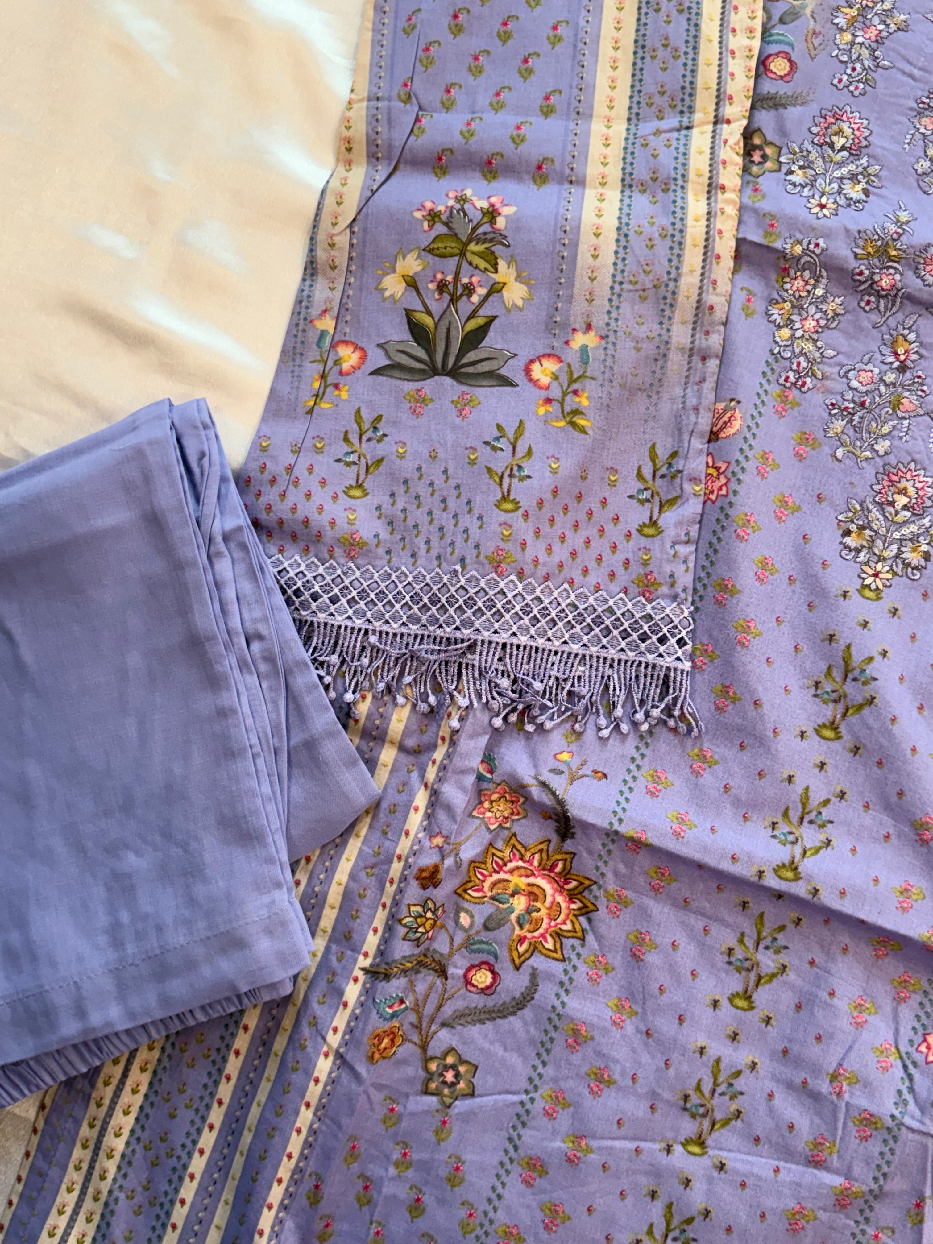 SAHIRA LAWN READYMADE SUIT 1 Q