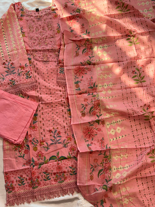 SAHIRA LAWN READYMADE SUIT 2 Q