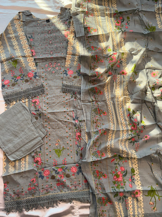 SAHIRA LAWN READYMADE SUIT 3 Q