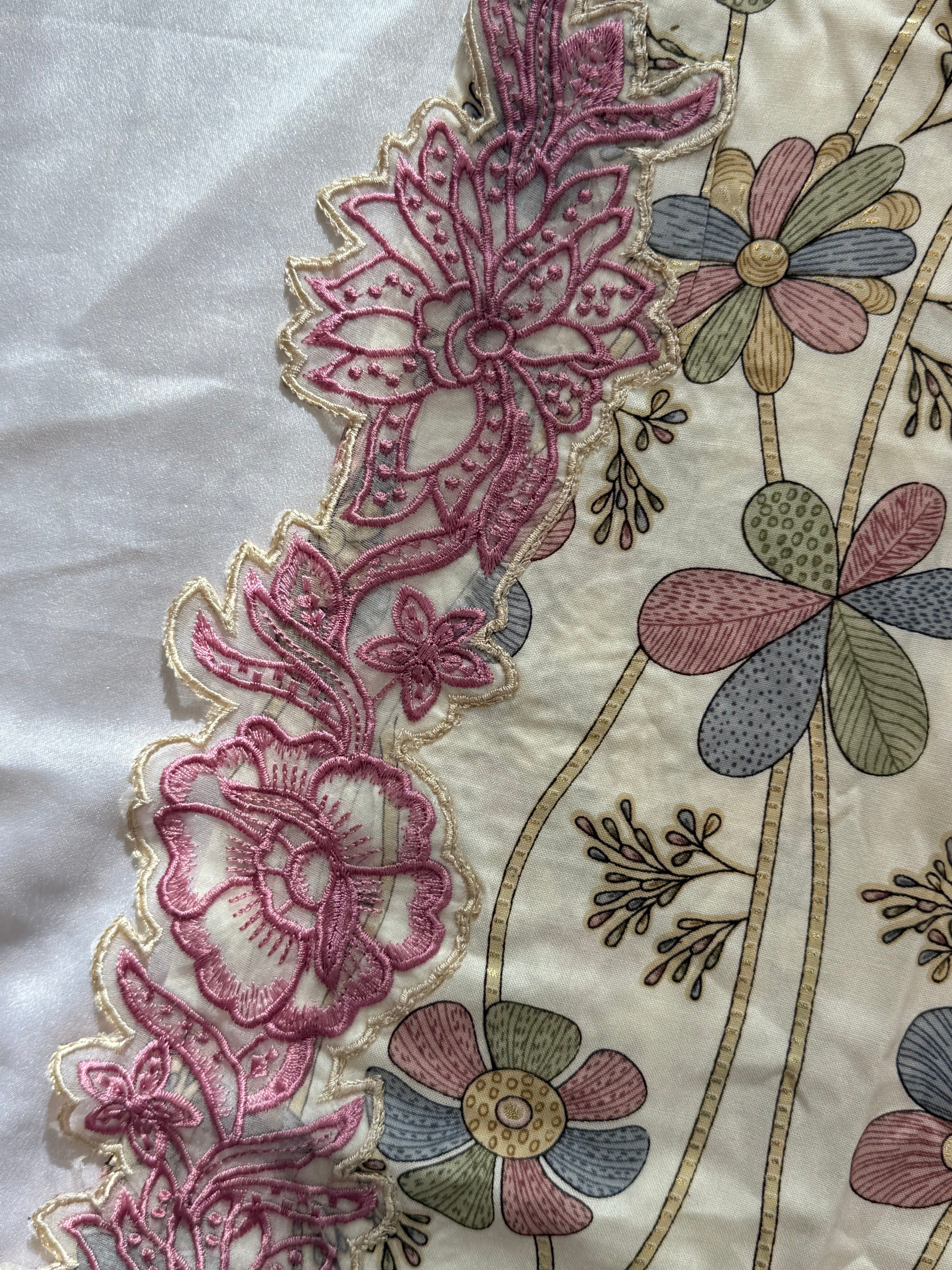 PURE LAWN CUTWORK READYMADE SUIT Q