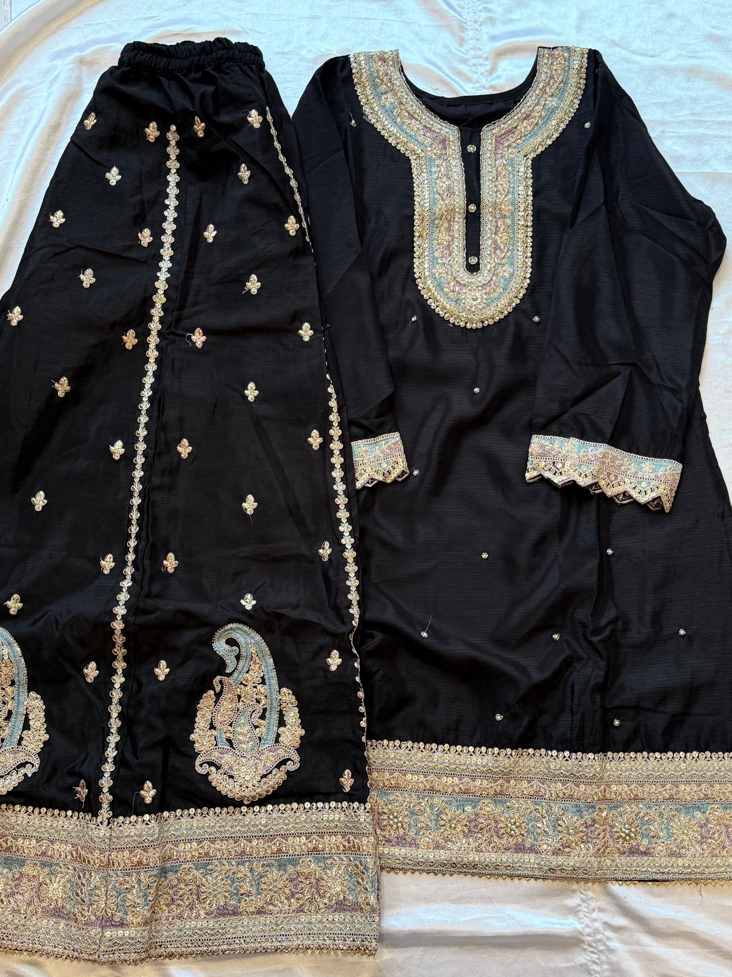 CHINNON SILK READY MADE SUIT 1