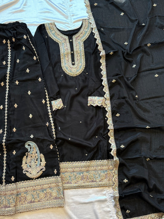 CHINNON SILK READY MADE SUIT 1