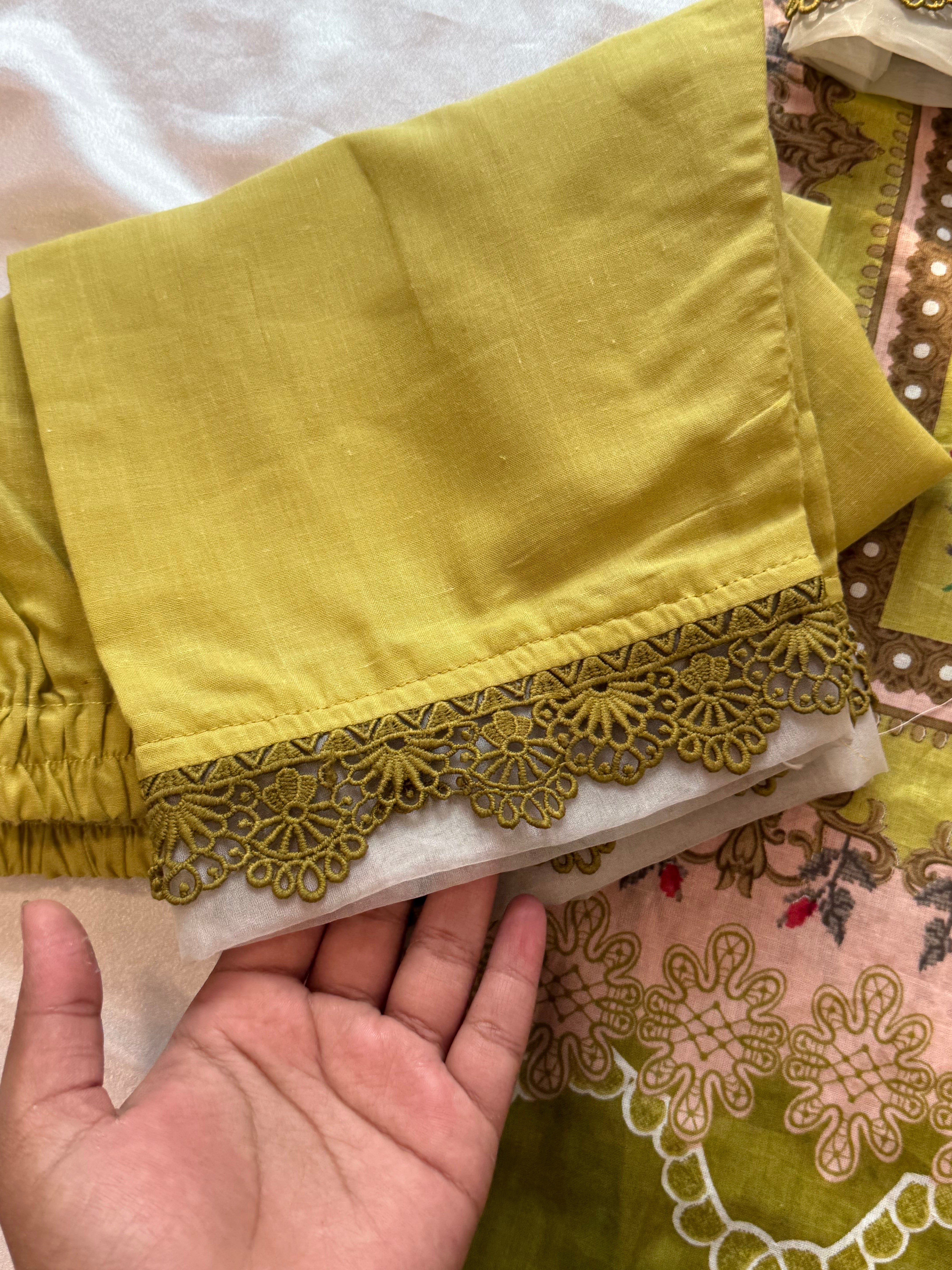 HARSHA GREEN READYMADE SUIT 1