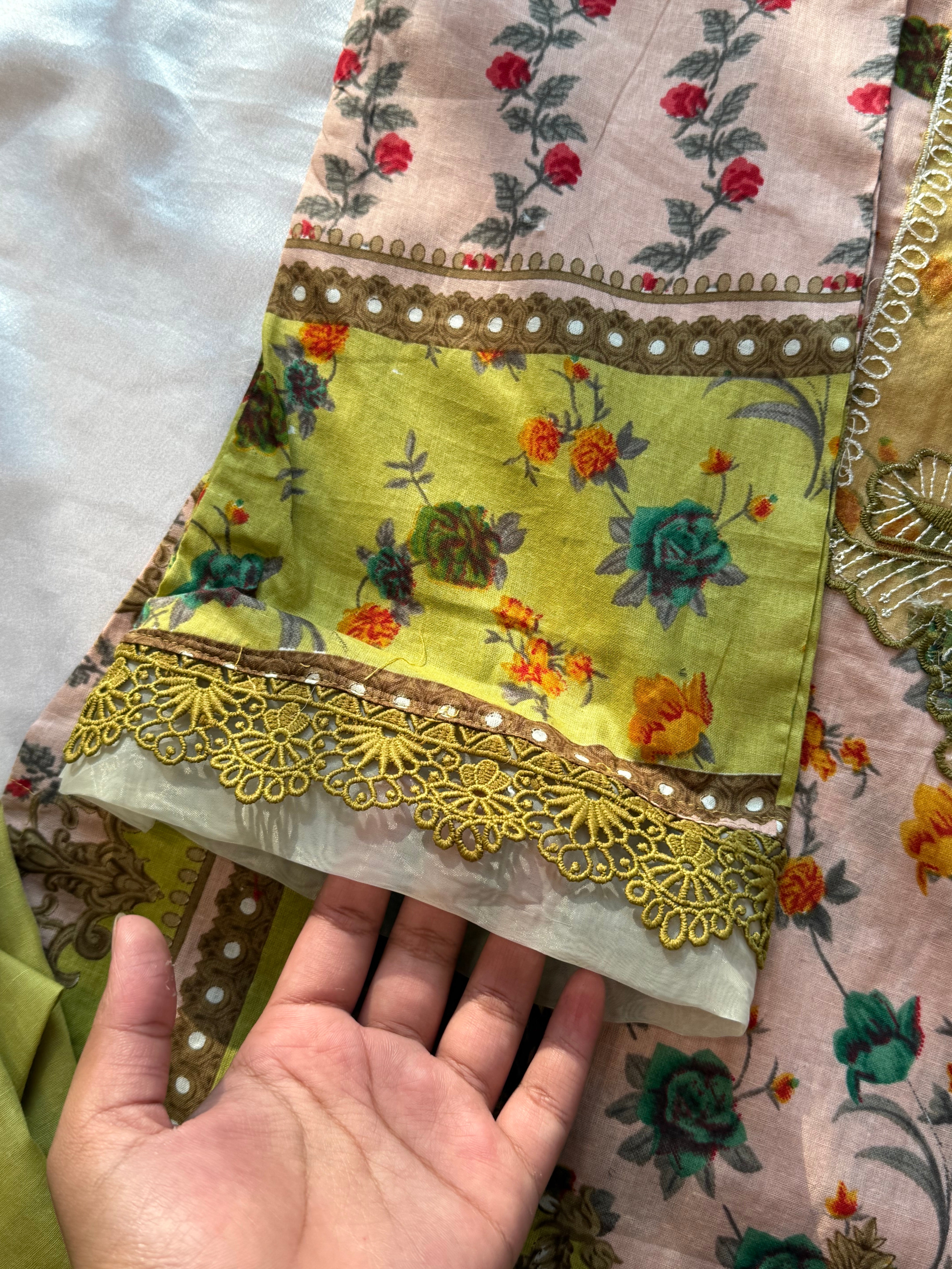 HARSHA GREEN READYMADE SUIT 1