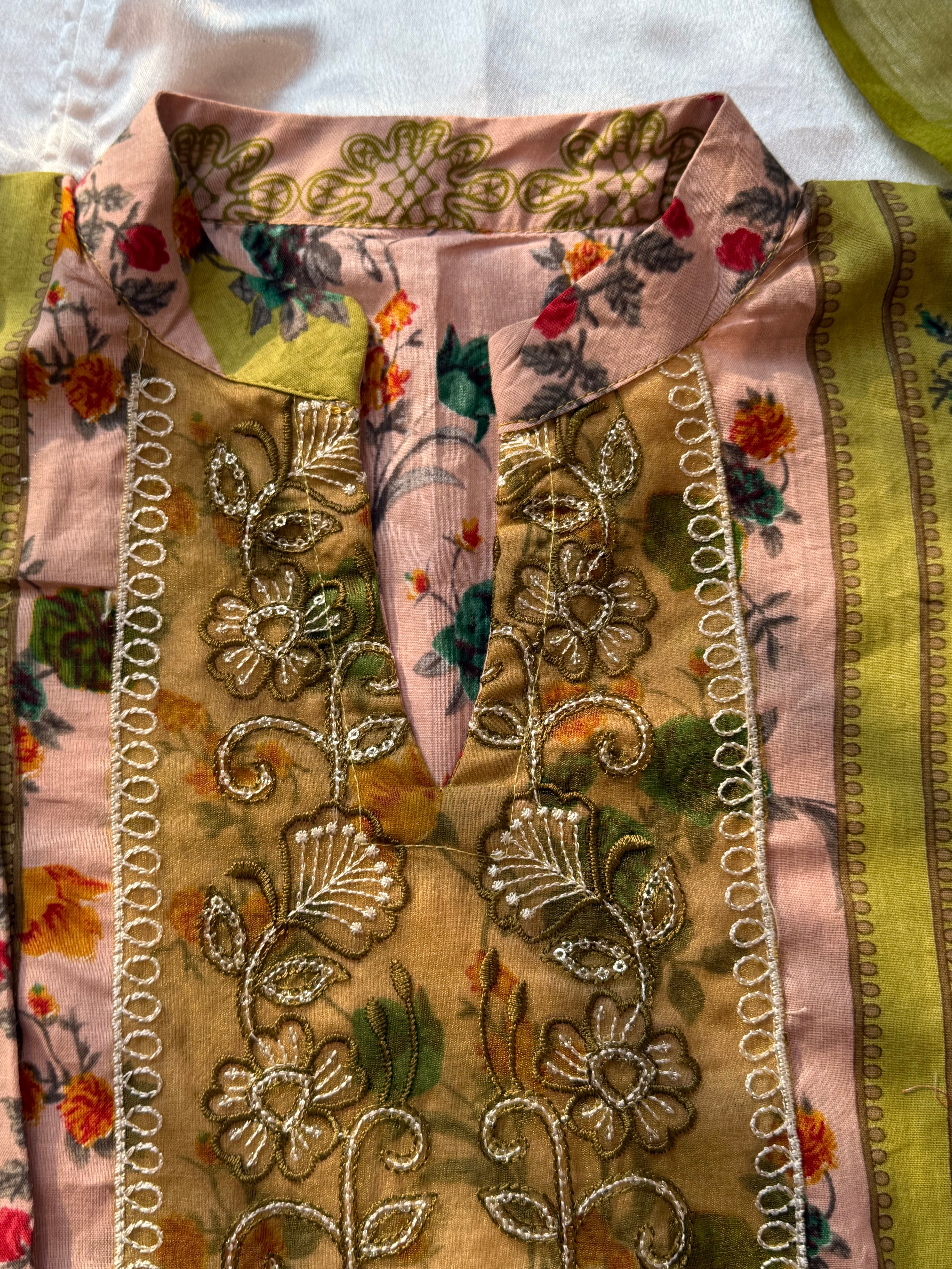 HARSHA GREEN READYMADE SUIT 1