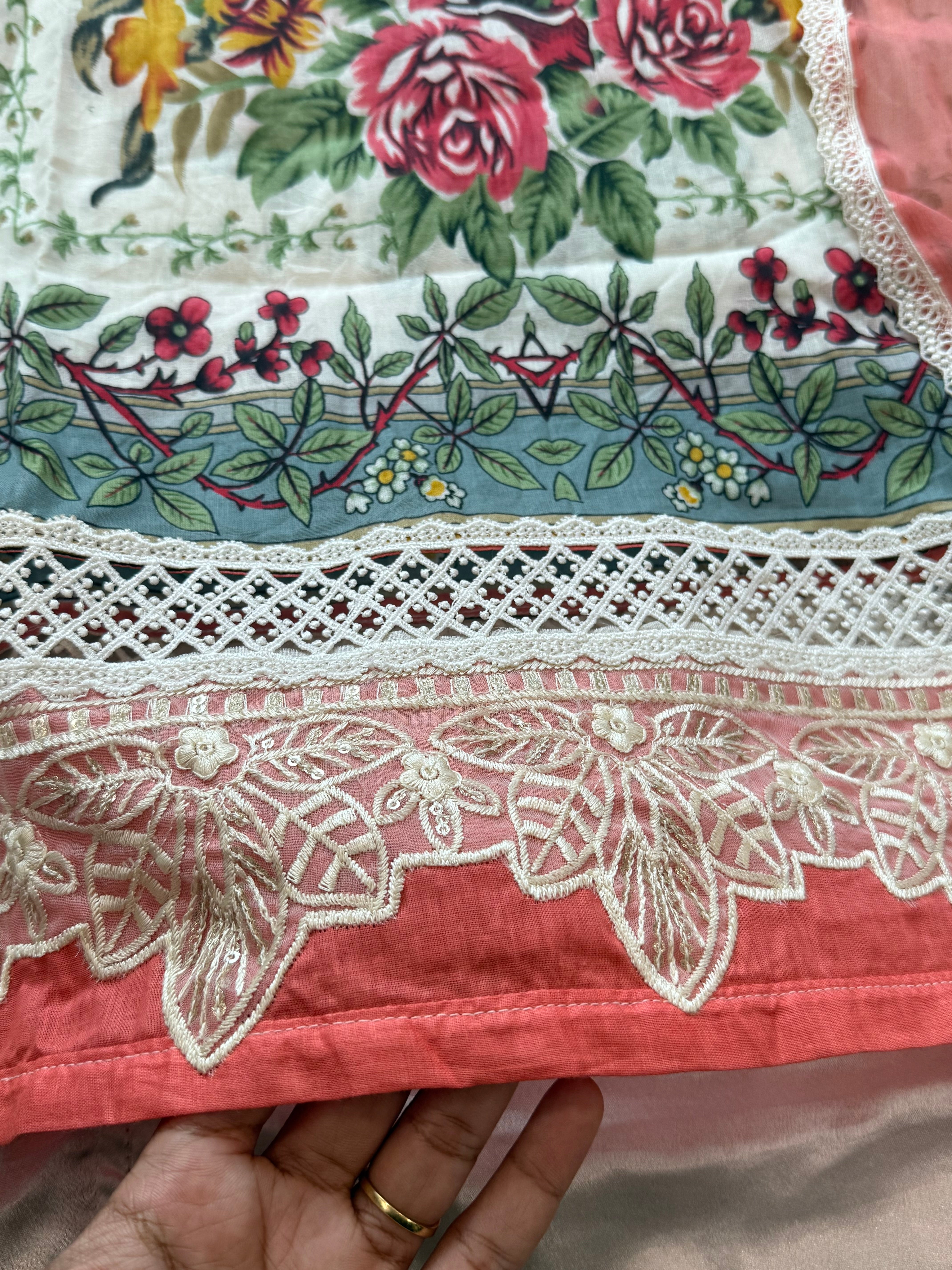 HARSHA OFF WHITE READYMADE SUIT