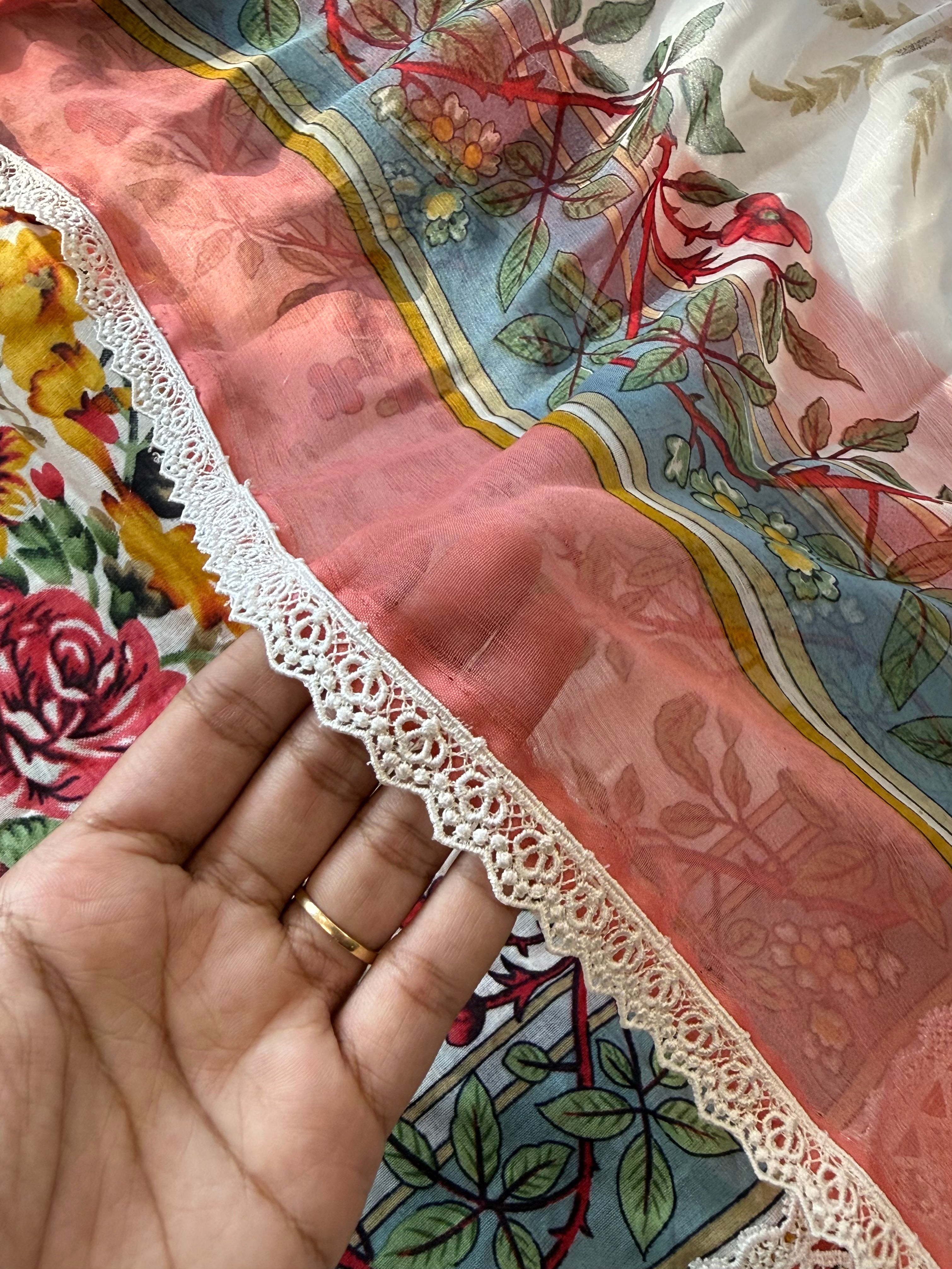 HARSHA OFF WHITE READYMADE SUIT